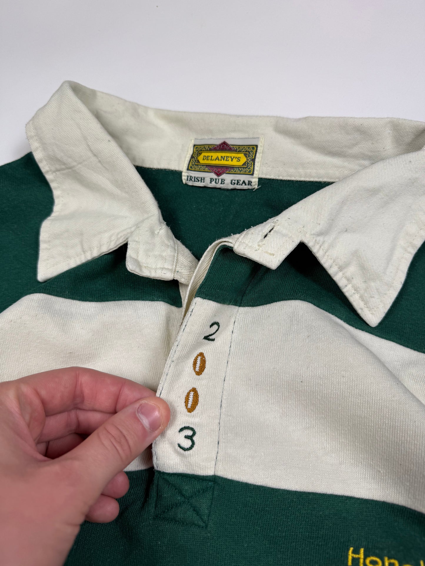 Vintage Hong Kong Irish pub rugby shirt (XL)