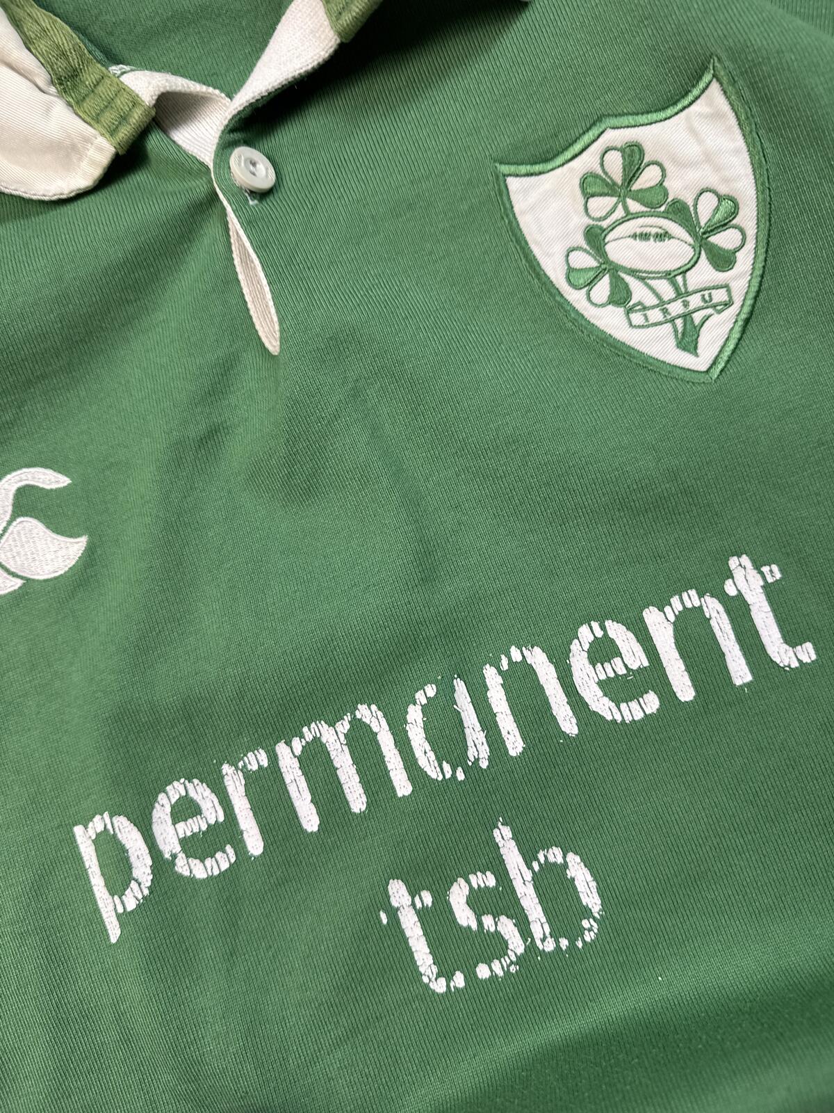 Vintage Ireland 2002-04 Canterbury rugby shirt (L)