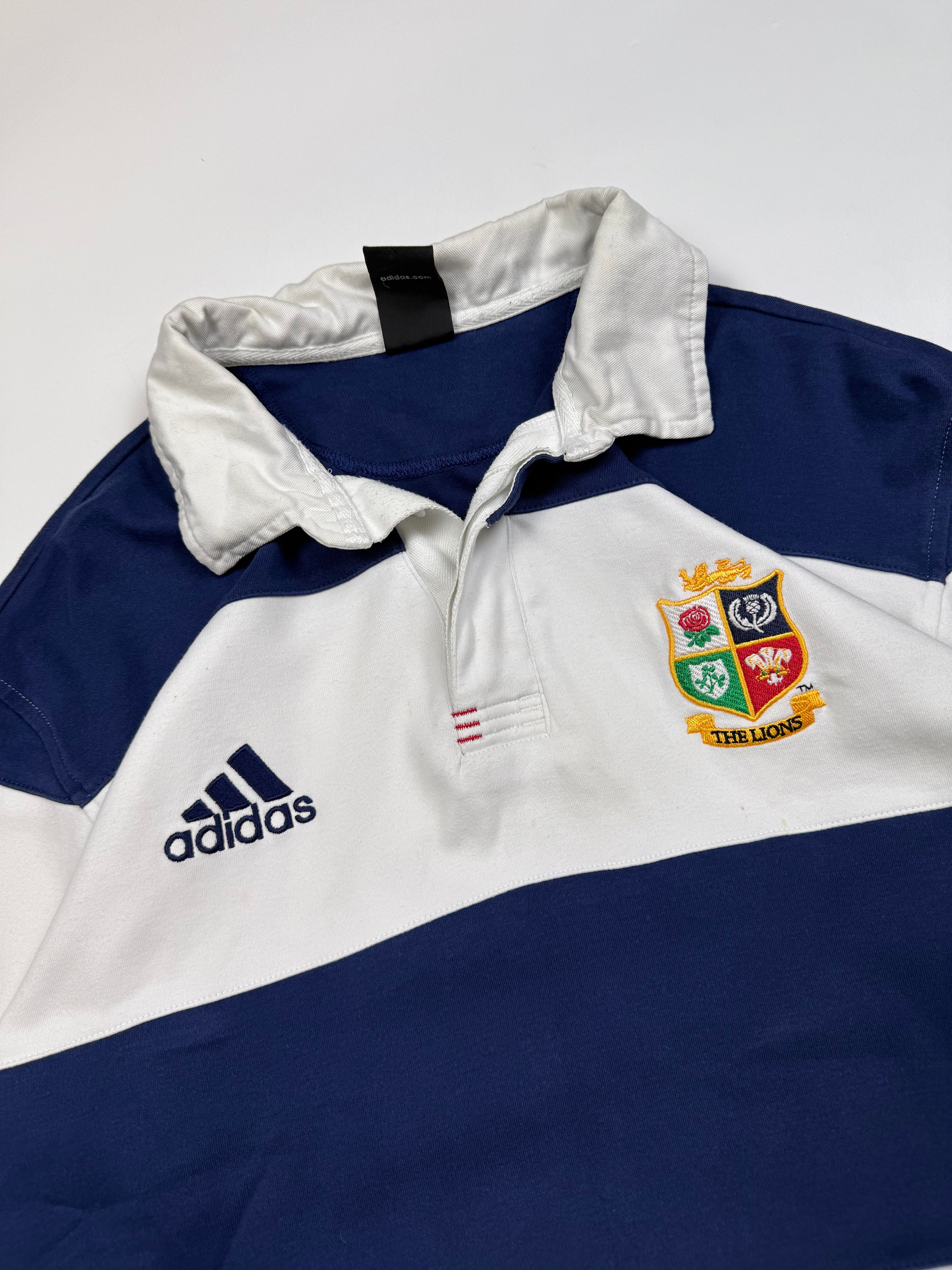 Vintage British & Irish Lions 2005 Adidas striped rugby