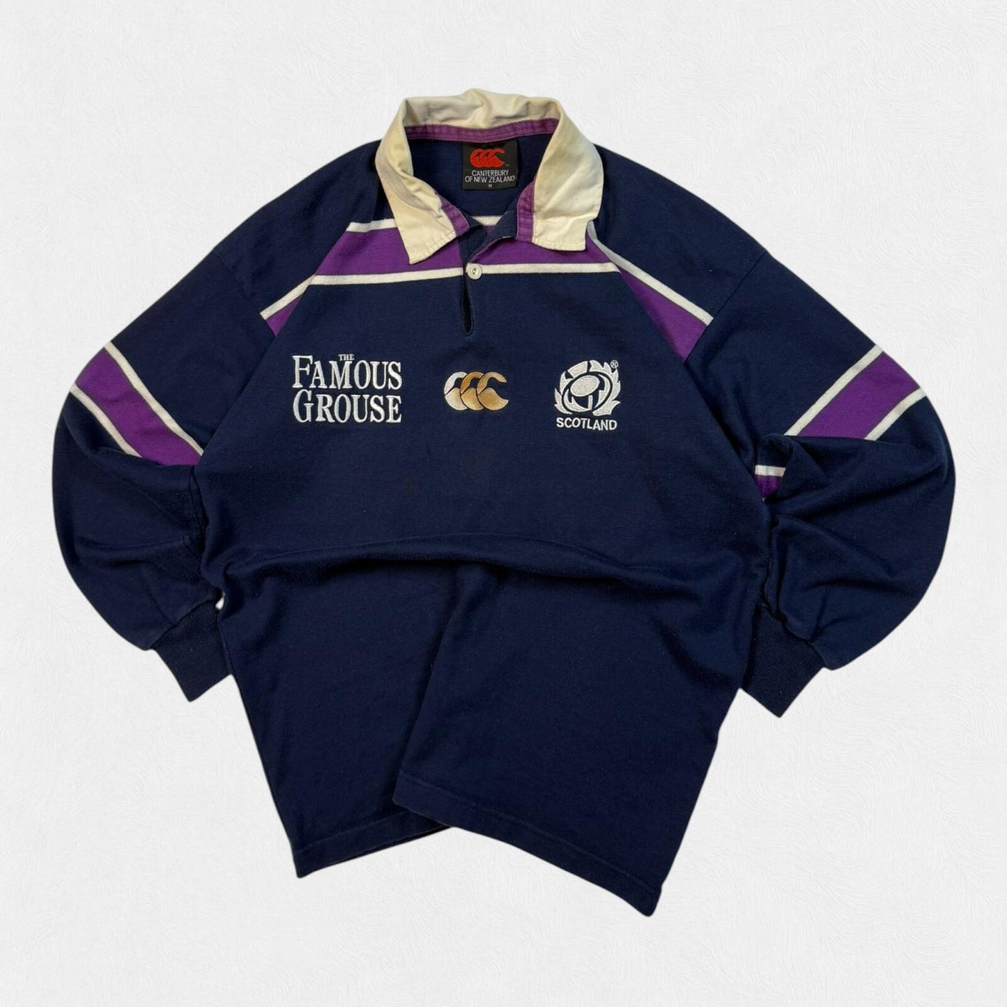 Vintage Scotland 2000-02 Canterbury rugby shirt (M)