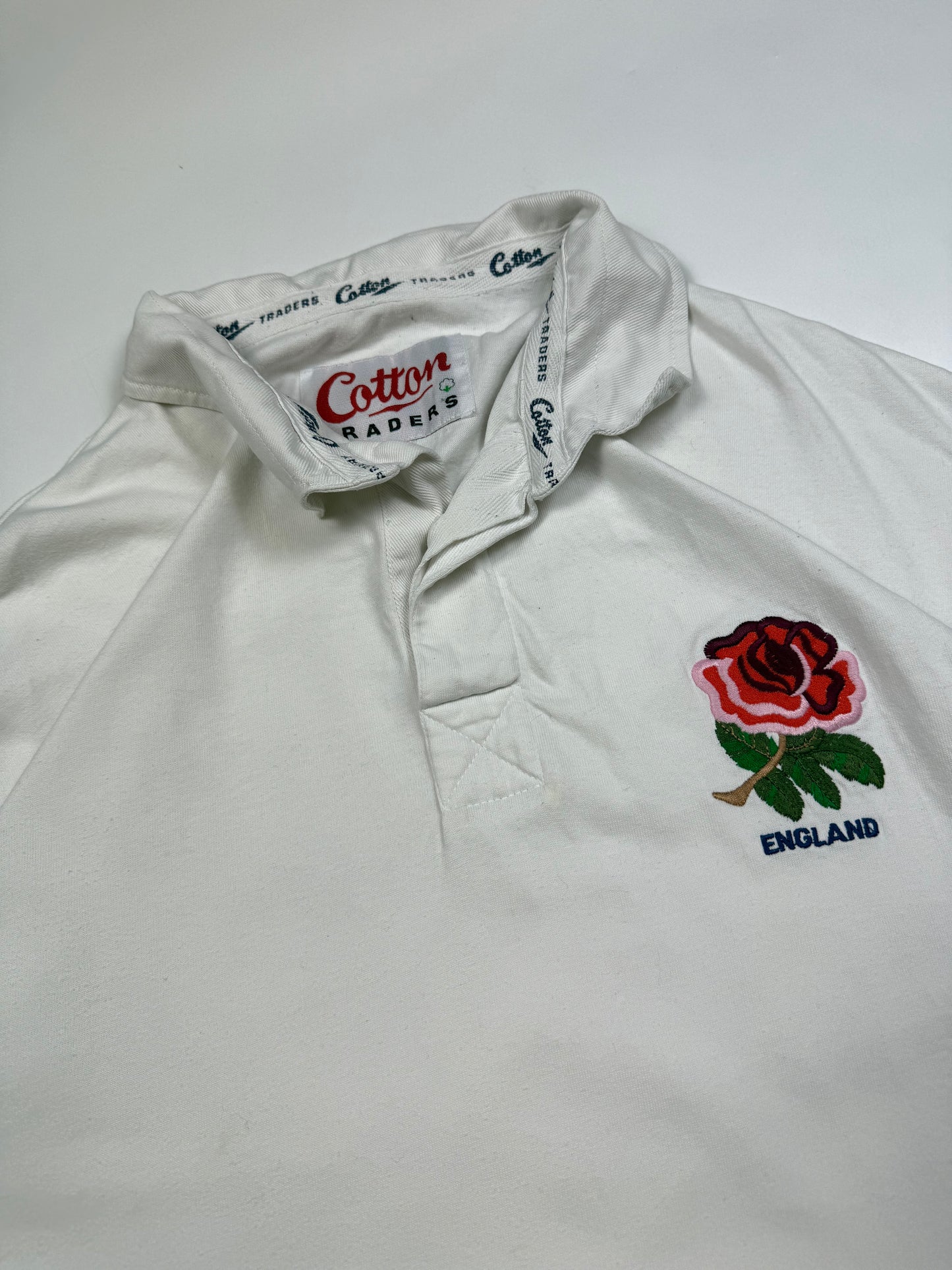 Vintage England 1991/92 Cotton Traders rugby shirt (XXL)