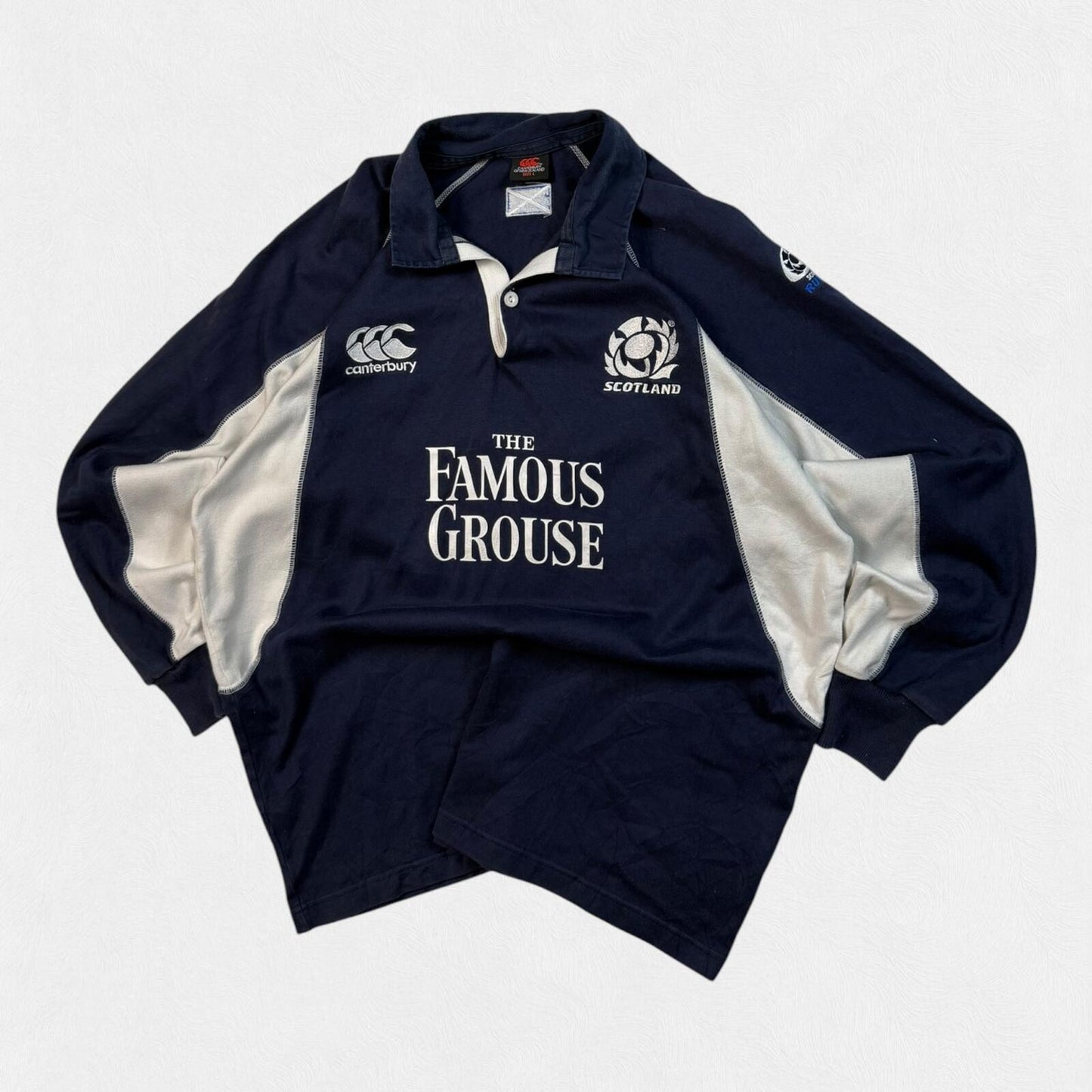 Vintage Scotland 2005-07 Canterbury rugby shirt (L)