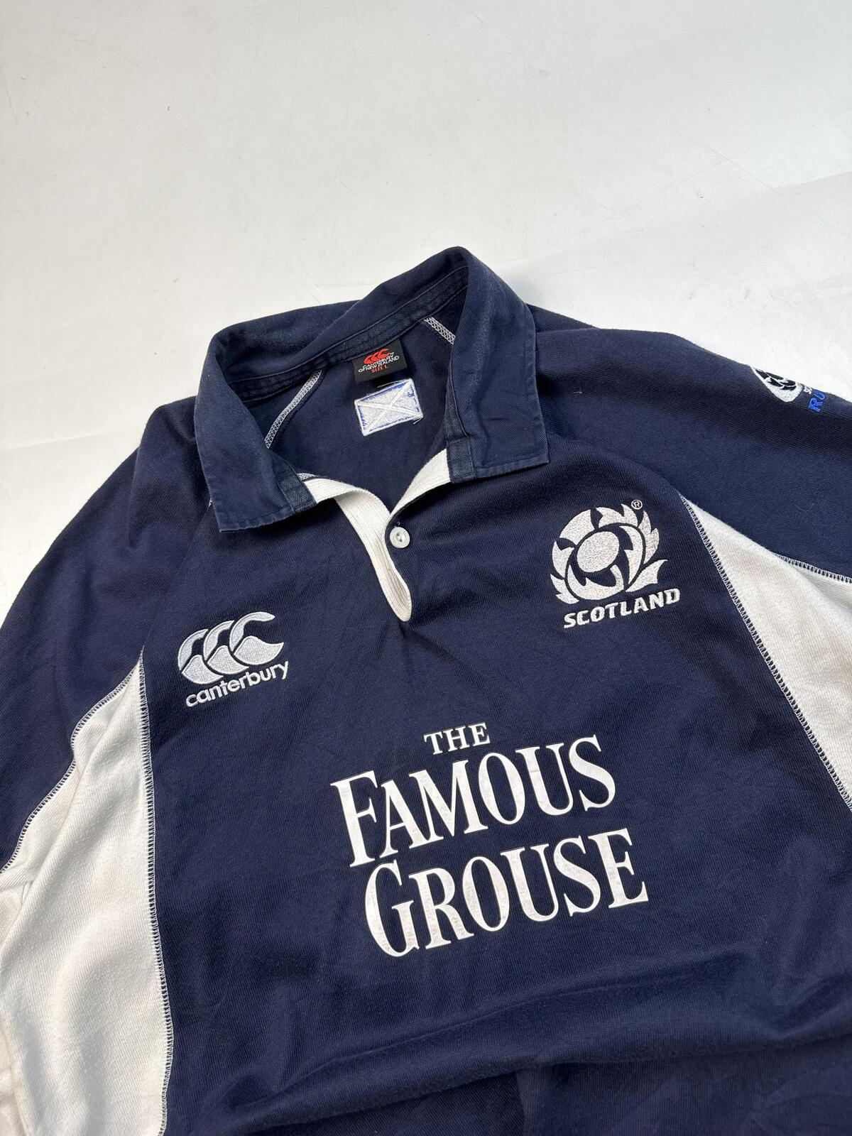 Vintage Scotland 2005-07 Canterbury rugby shirt (L)