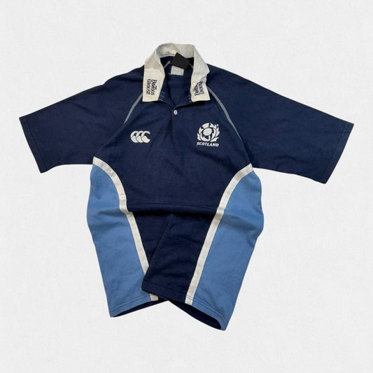 Vintage Scotland 2004/05 Canterbury training rugby shirt (L)