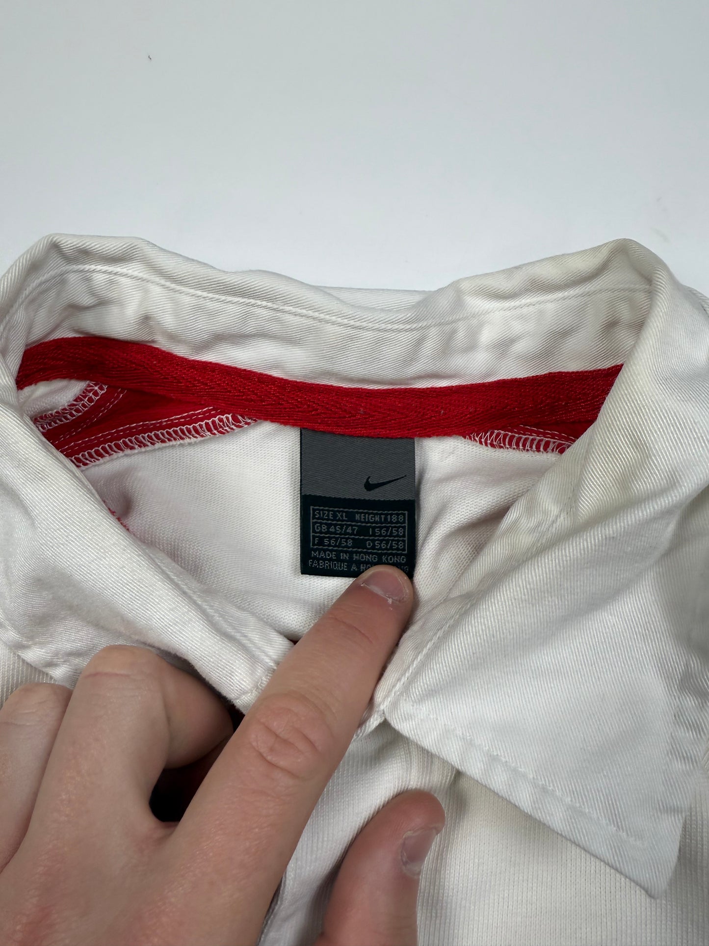 Vintage England Nike rugby world cup 2003 rugby shirt (XL)