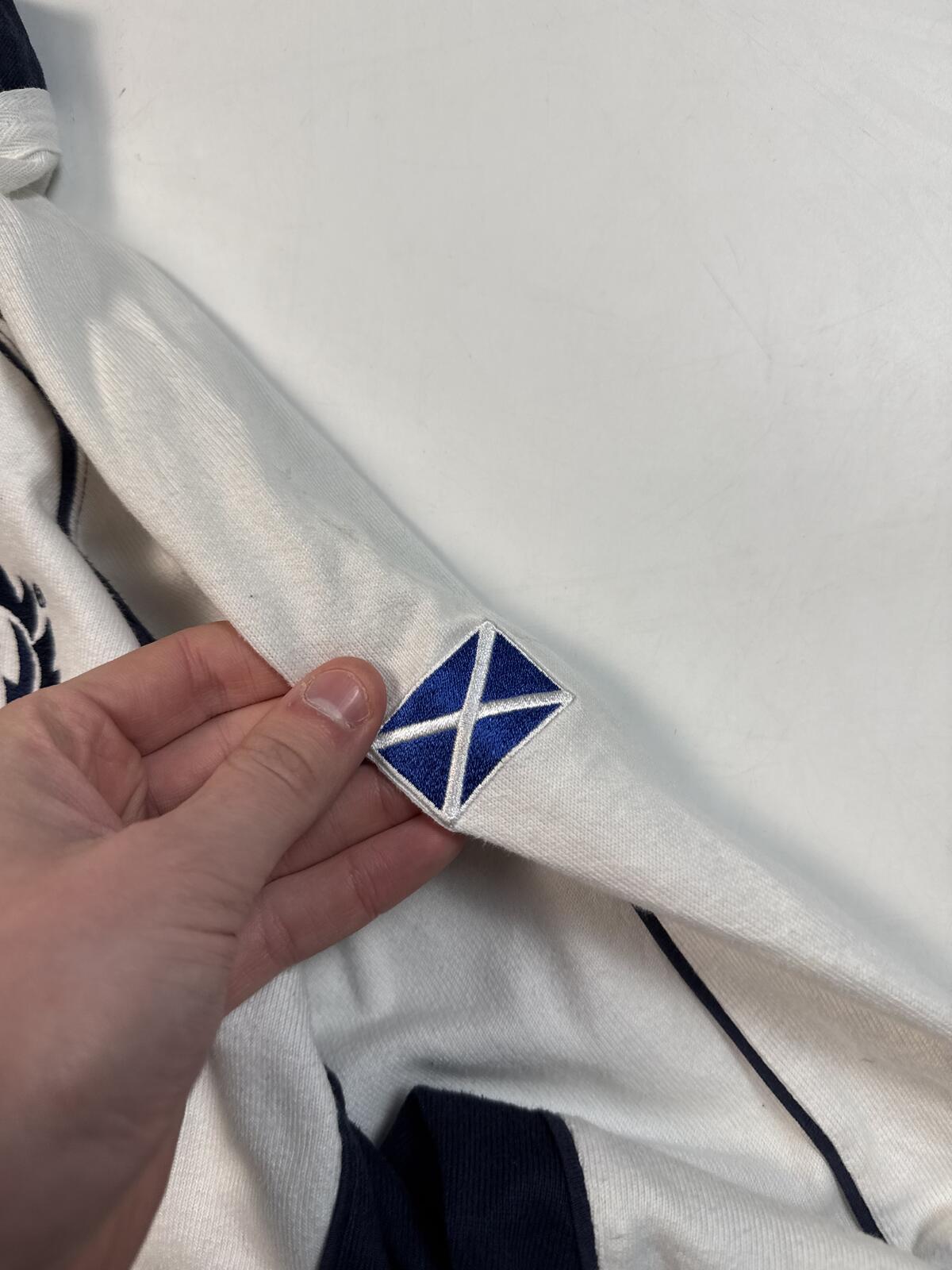 Vintage Scotland 2007 world cup Canterbury away rugby shirt (S)