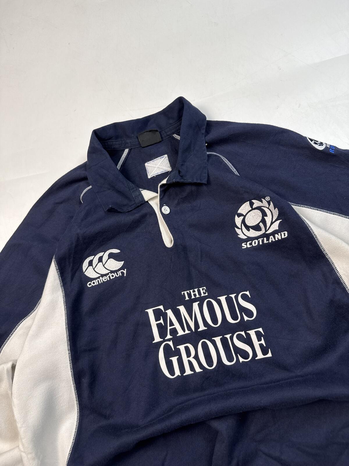 Vintage Scotland 2005-07 Canterbury rugby shirt (XL)
