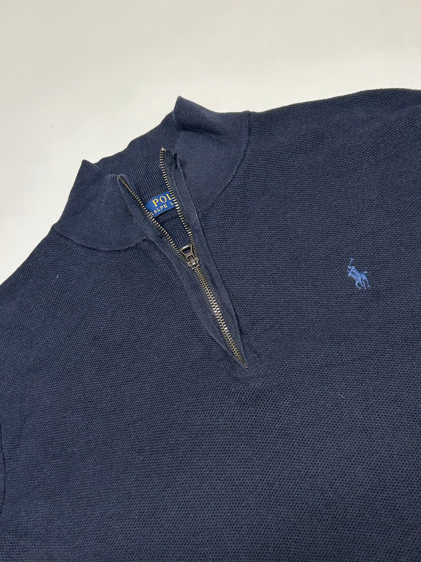Ralph Lauren quarter zip sweatshirt (XL)
