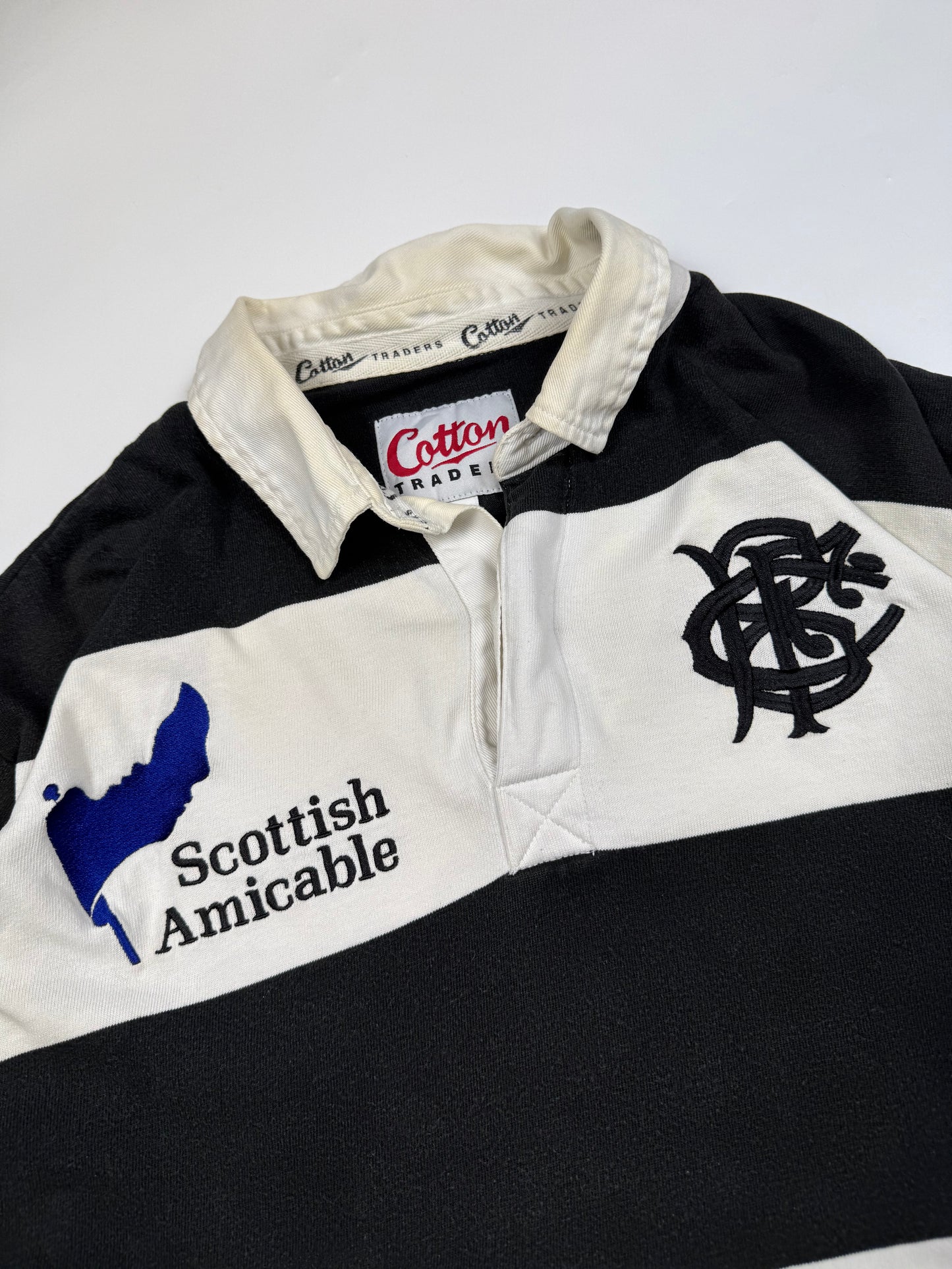 Vintage Barbarians 2000/01 Cotton Traders rugby shirt (XL)