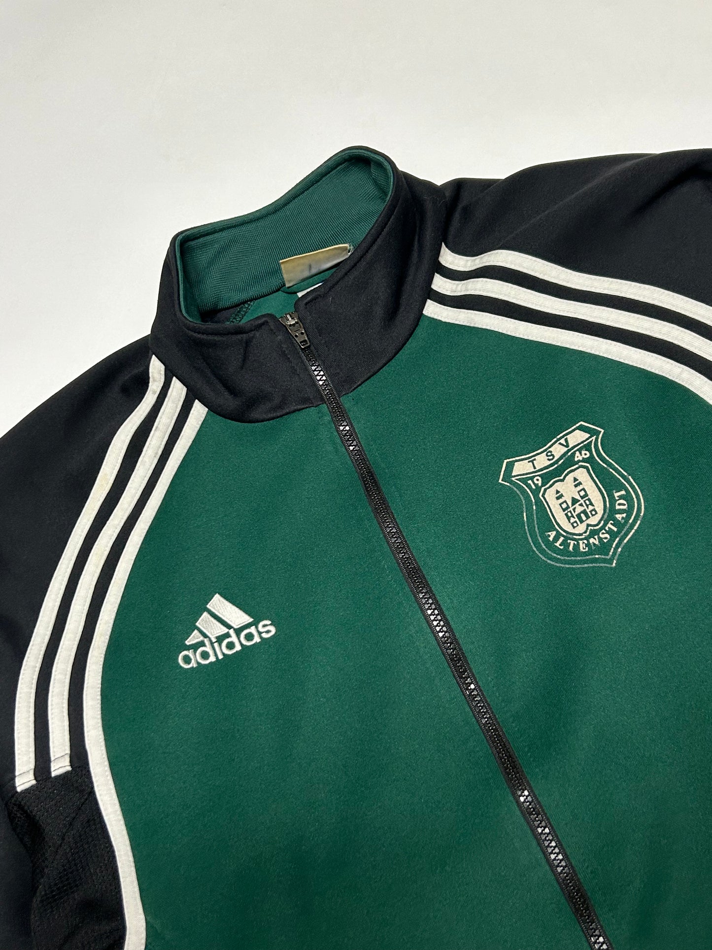 Vintage Adidas football track jacket (L)