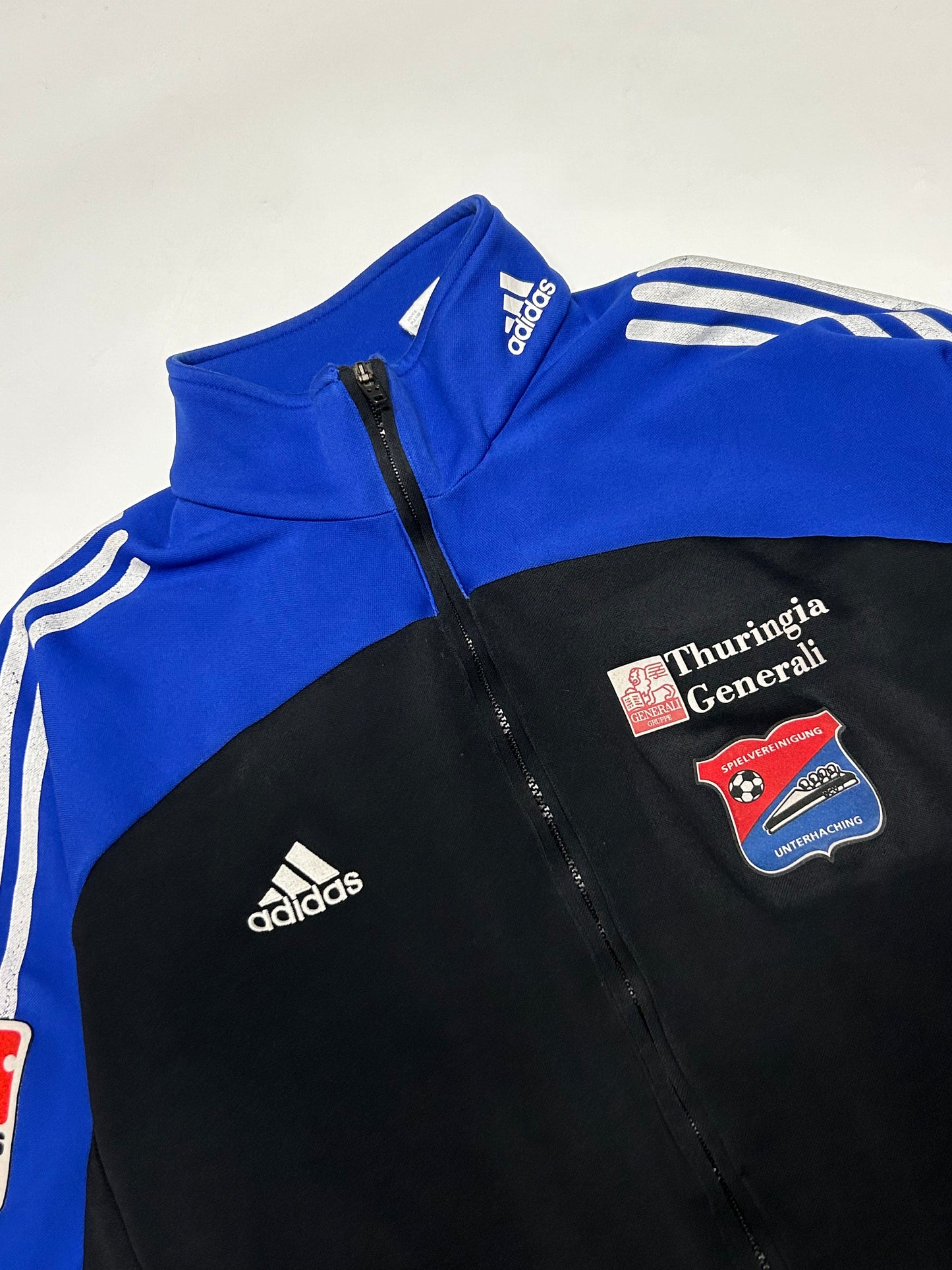 Vintage Adidas Spvgg Unterhaching football track jacket (L)