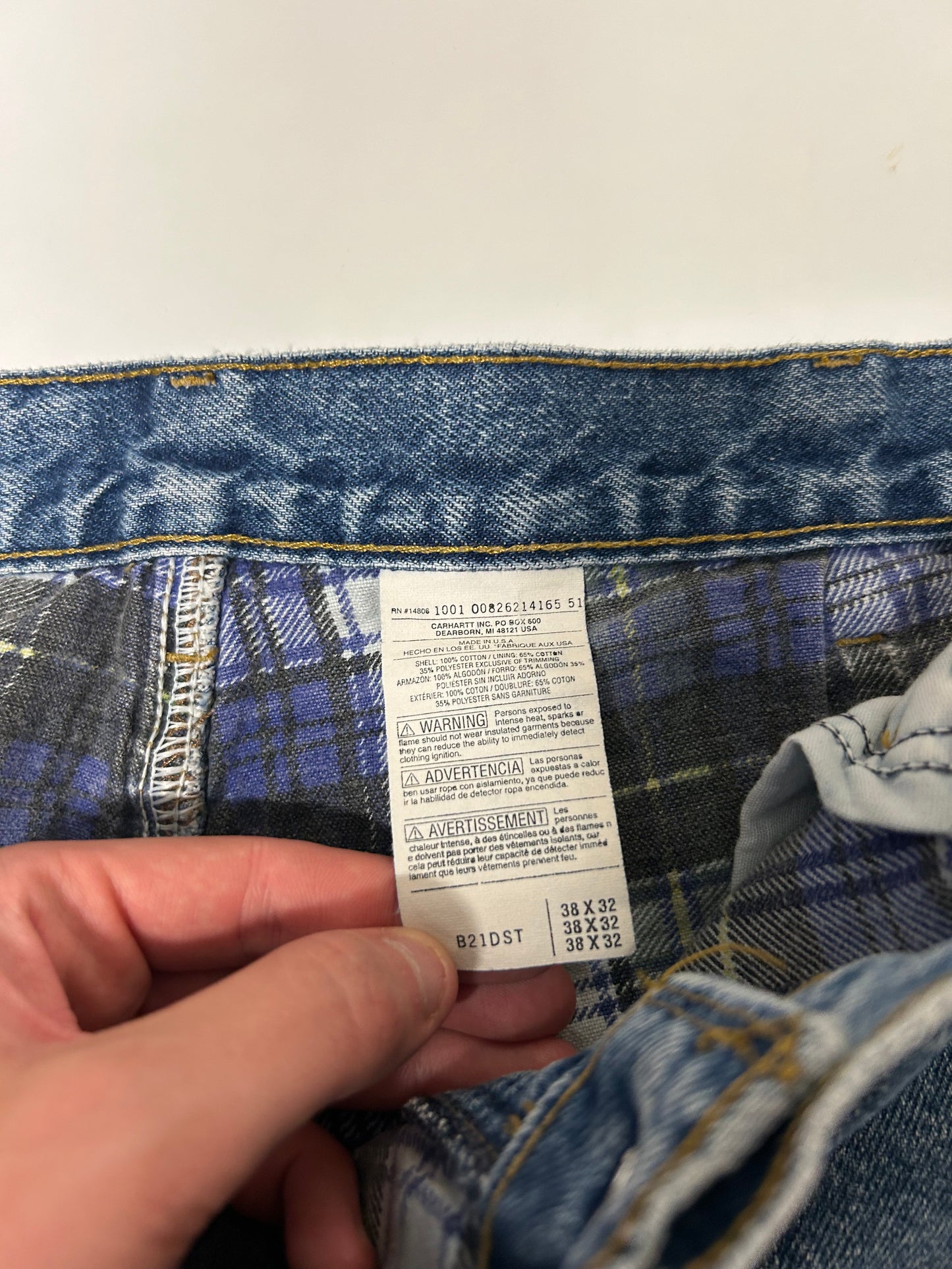 Vintage Carhartt baggy jeans (W38)