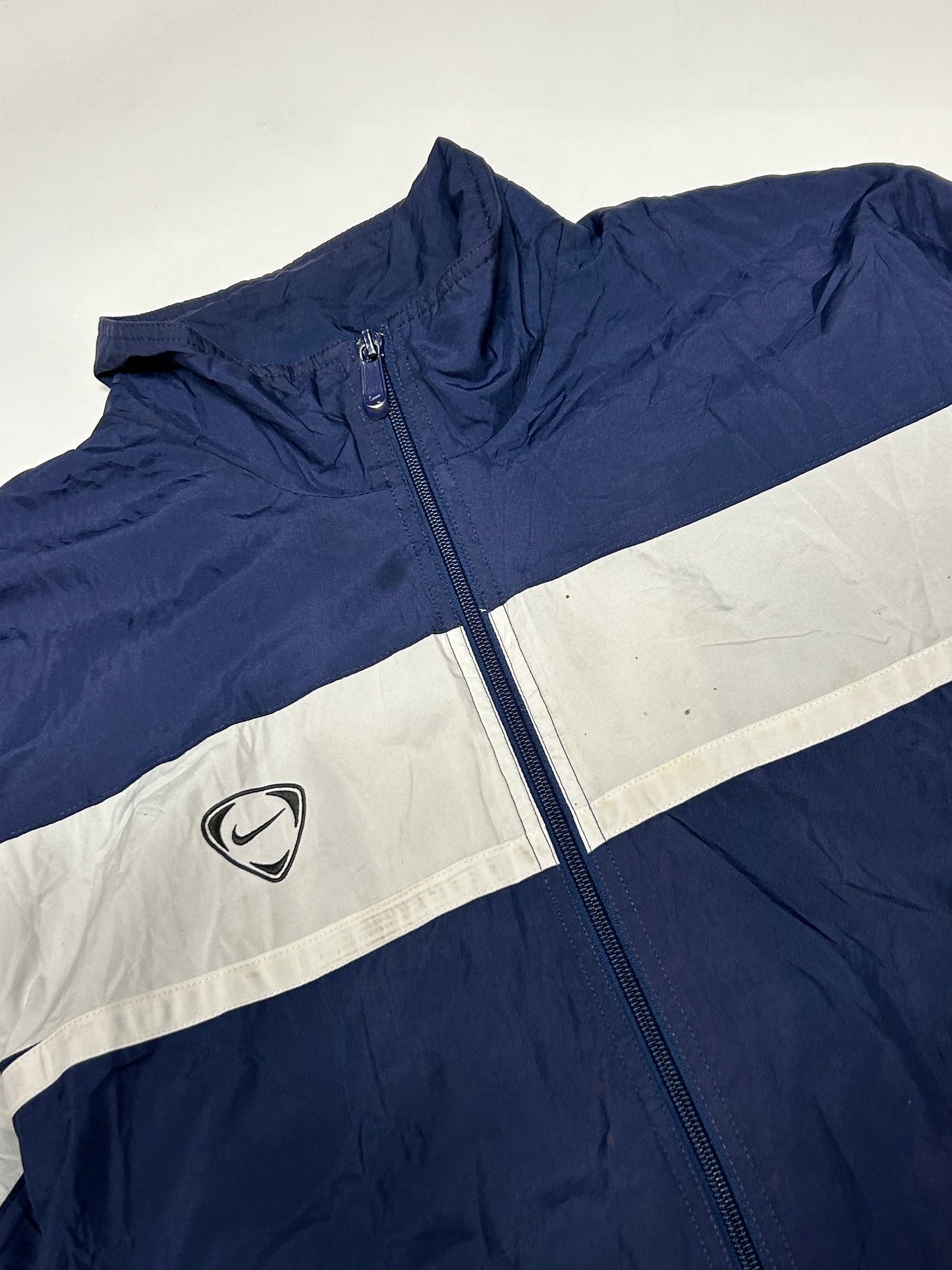 Vintage 90s Nike football track jacket (XL)
