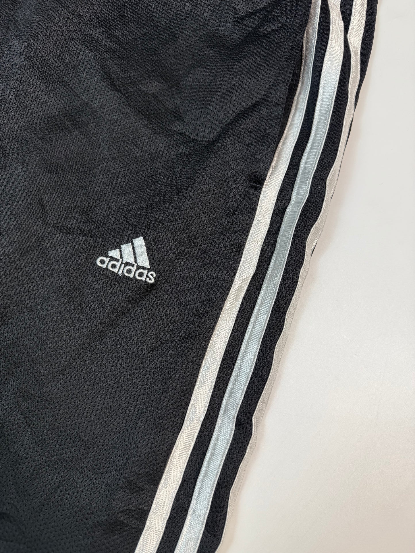 Vintage Adidas baggy side stripe track pants (L)