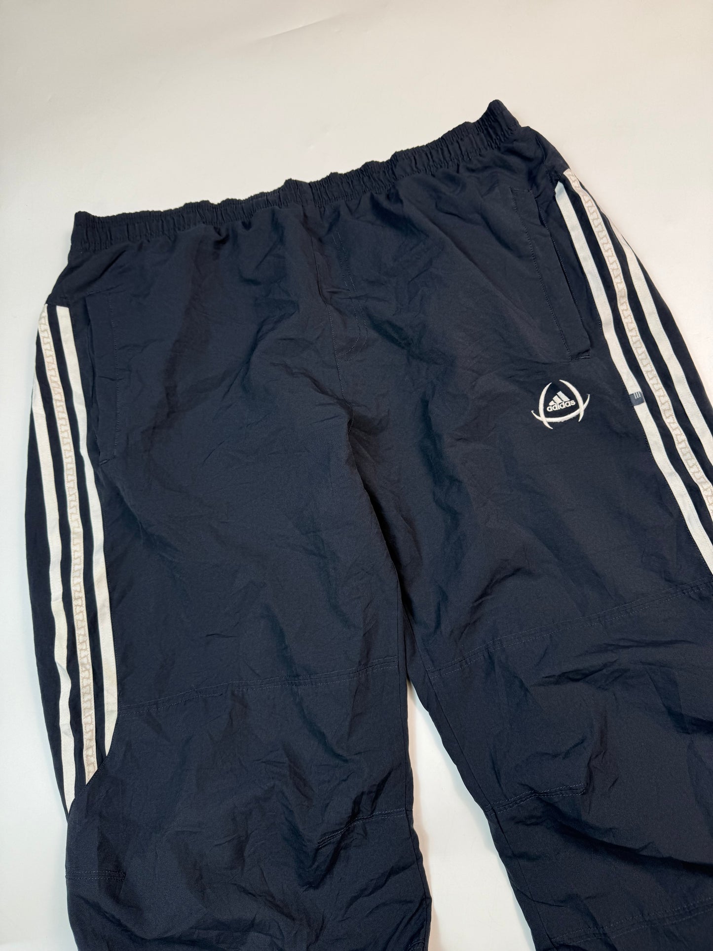 Vintage Adidas football climacool baggy track pants (M)