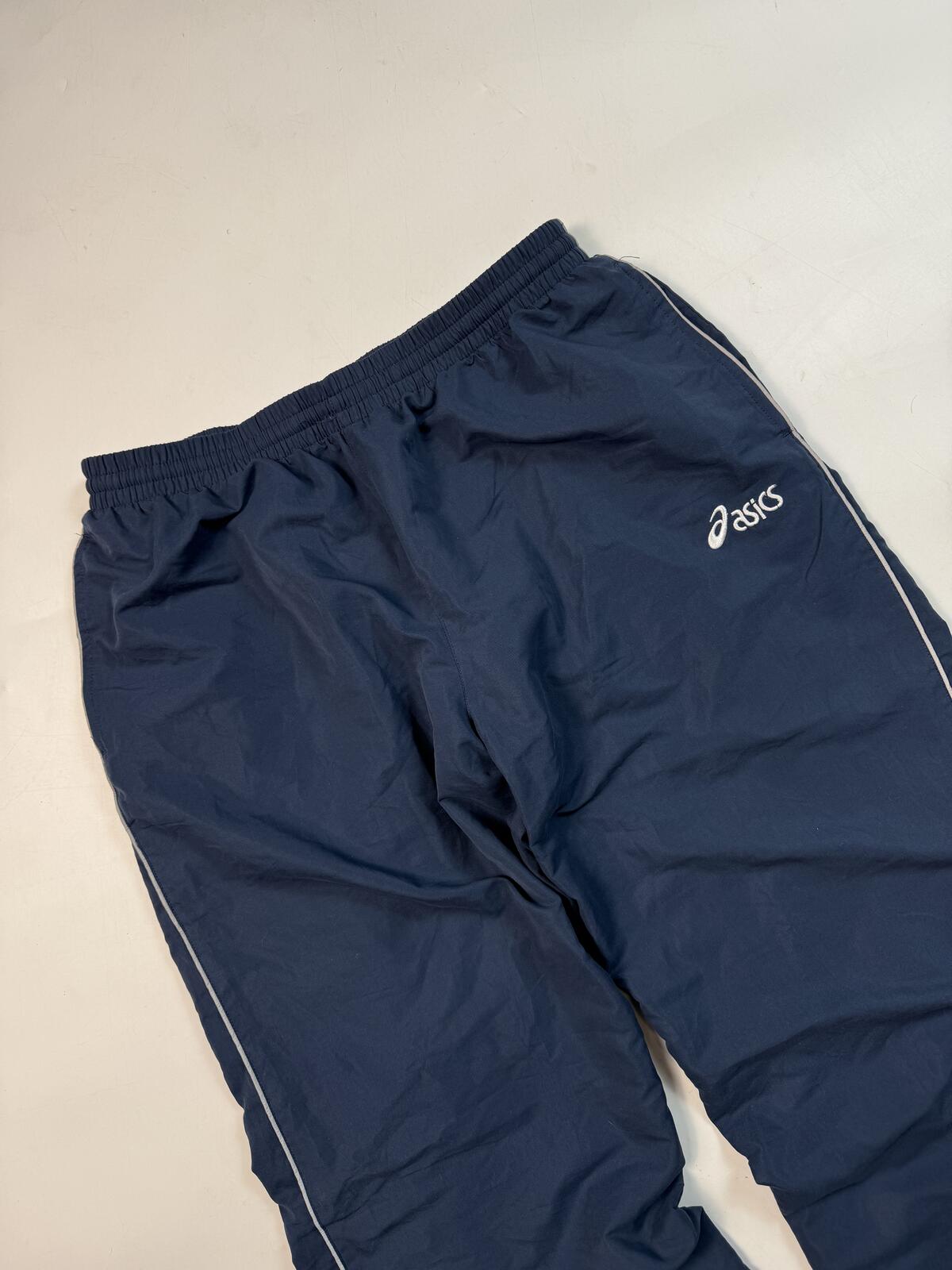 Vintage Y2K Asics baggy track pants (XXL)