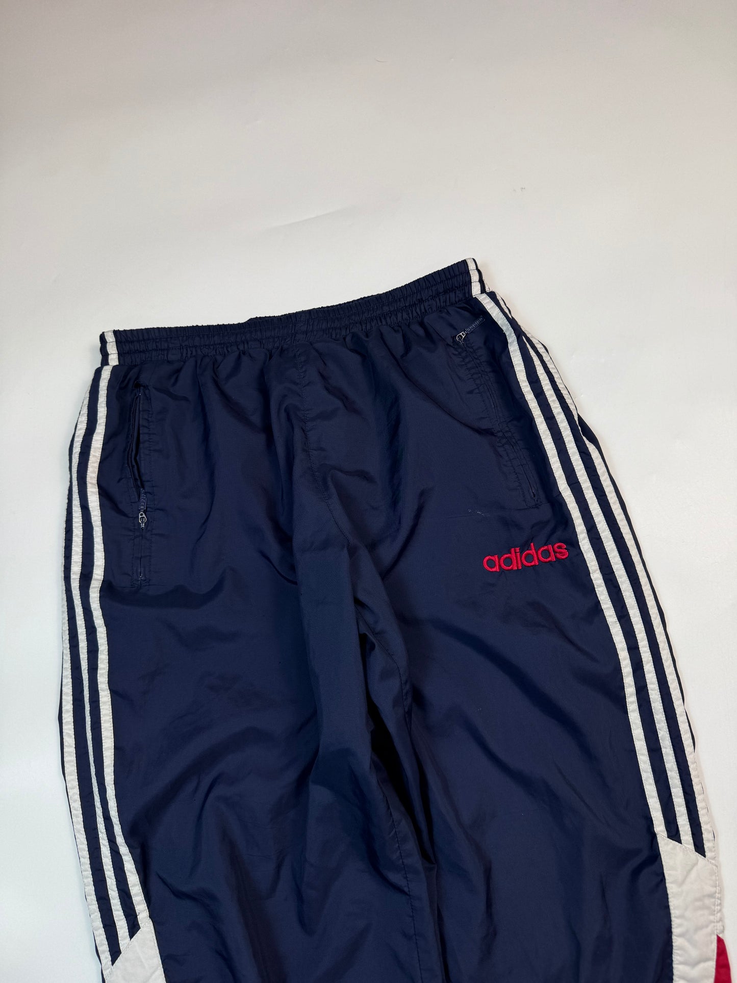 Vintage 90s Adidas originals baggy track pants (M)