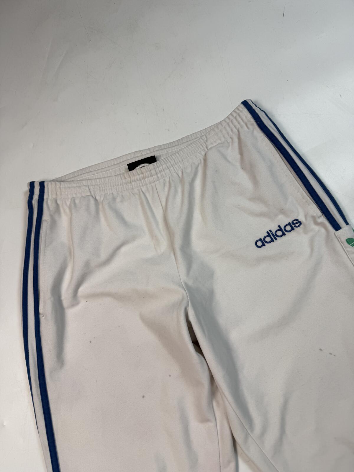 Vintage 90s adidas originals velour track pants (M)