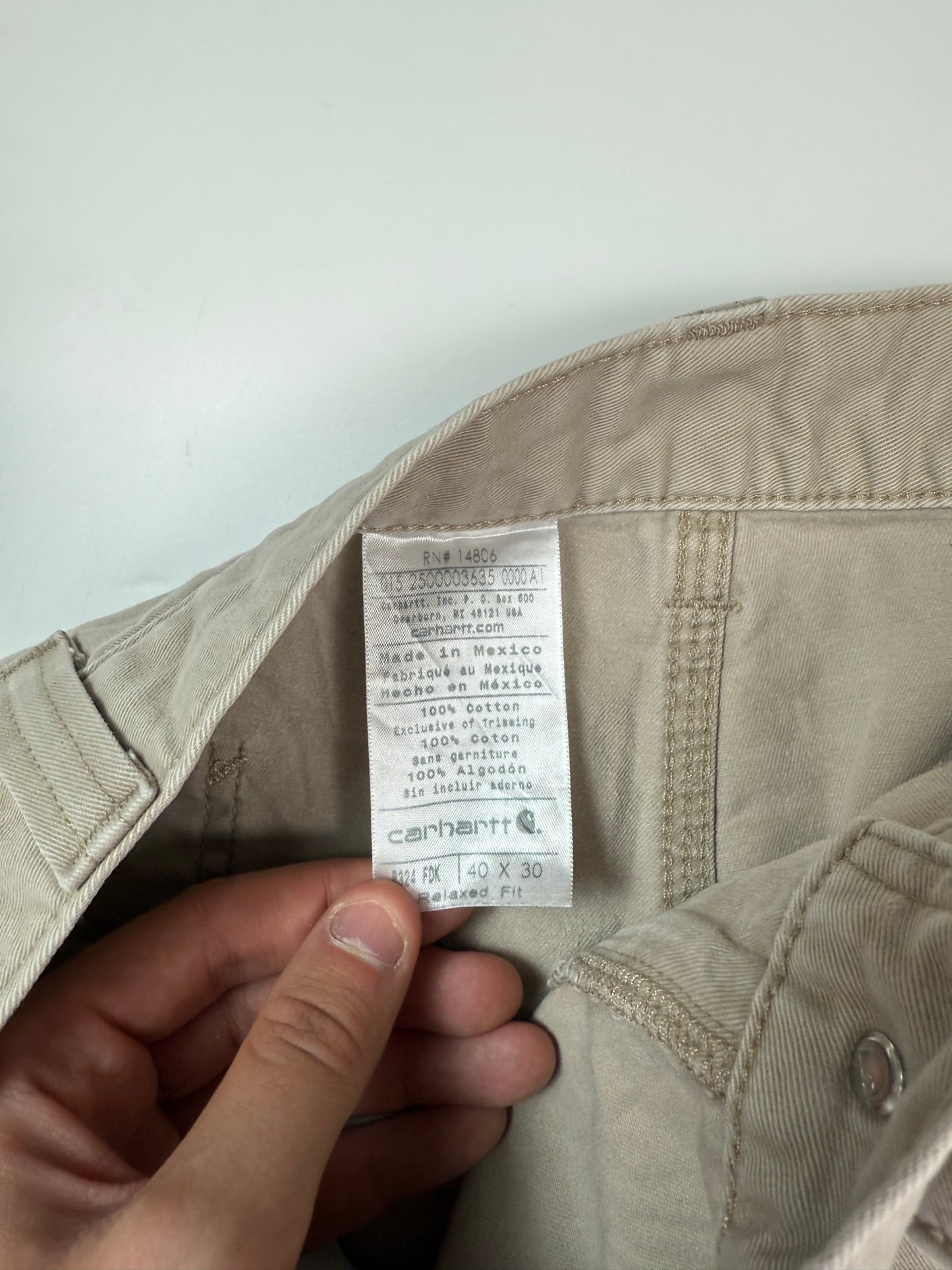 Carhartt baggy carpenter pants (W40)