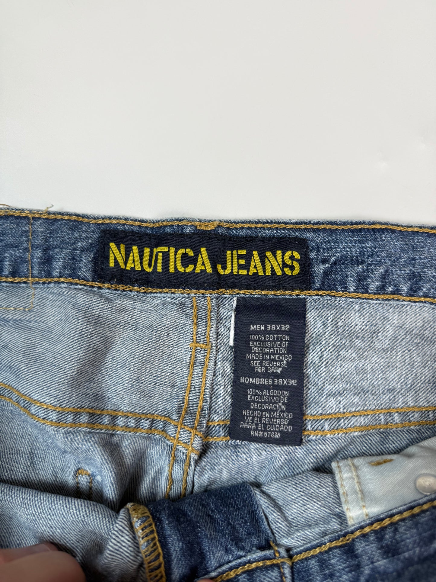Vintage Nautica baggy denim jeans (W38)
