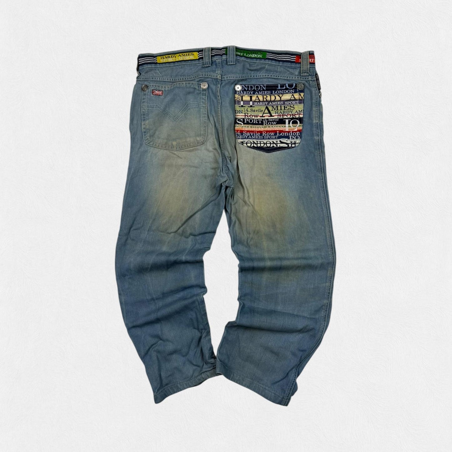 Vintage Hardy Amies baggy hip hop Jeans (W36)