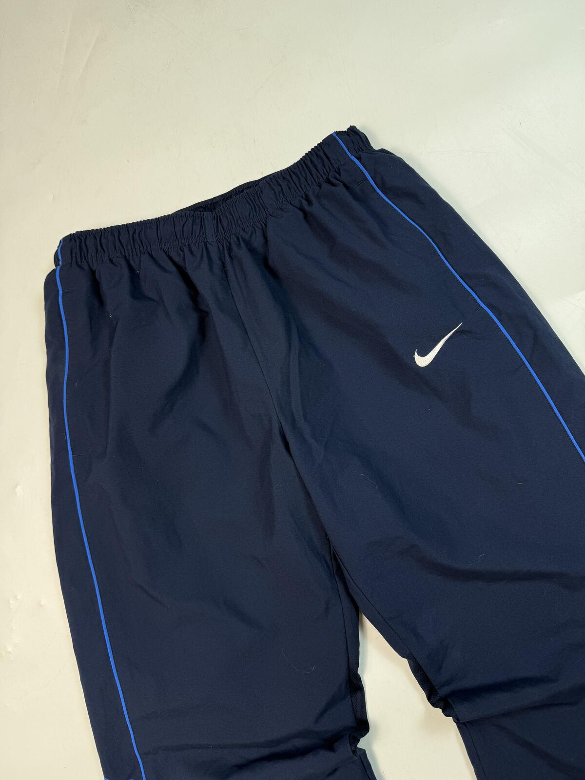 Vintage Nike baggy side stripe track pants (XL)