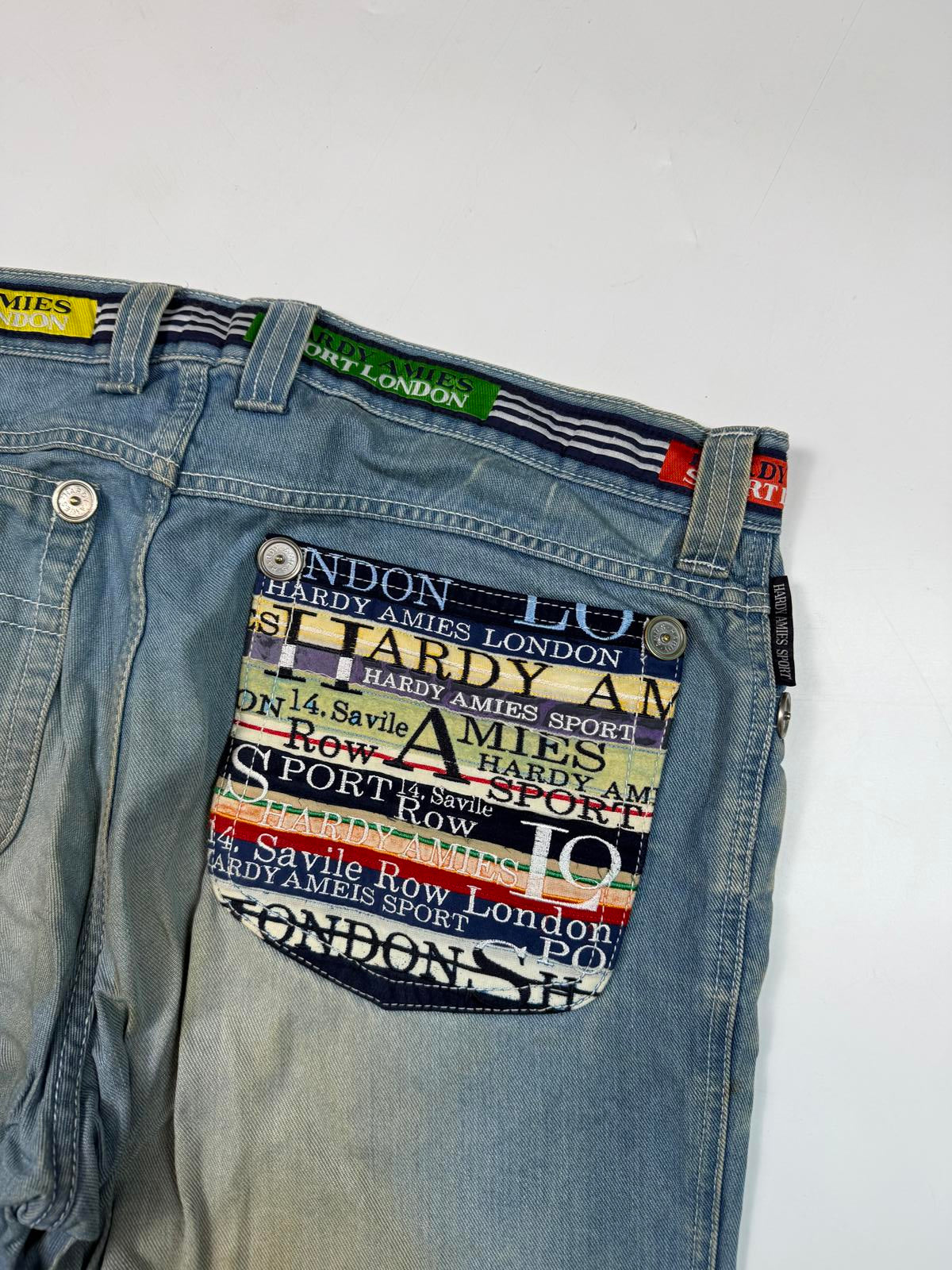 Vintage Hardy Amies baggy hip hop Jeans (W36)