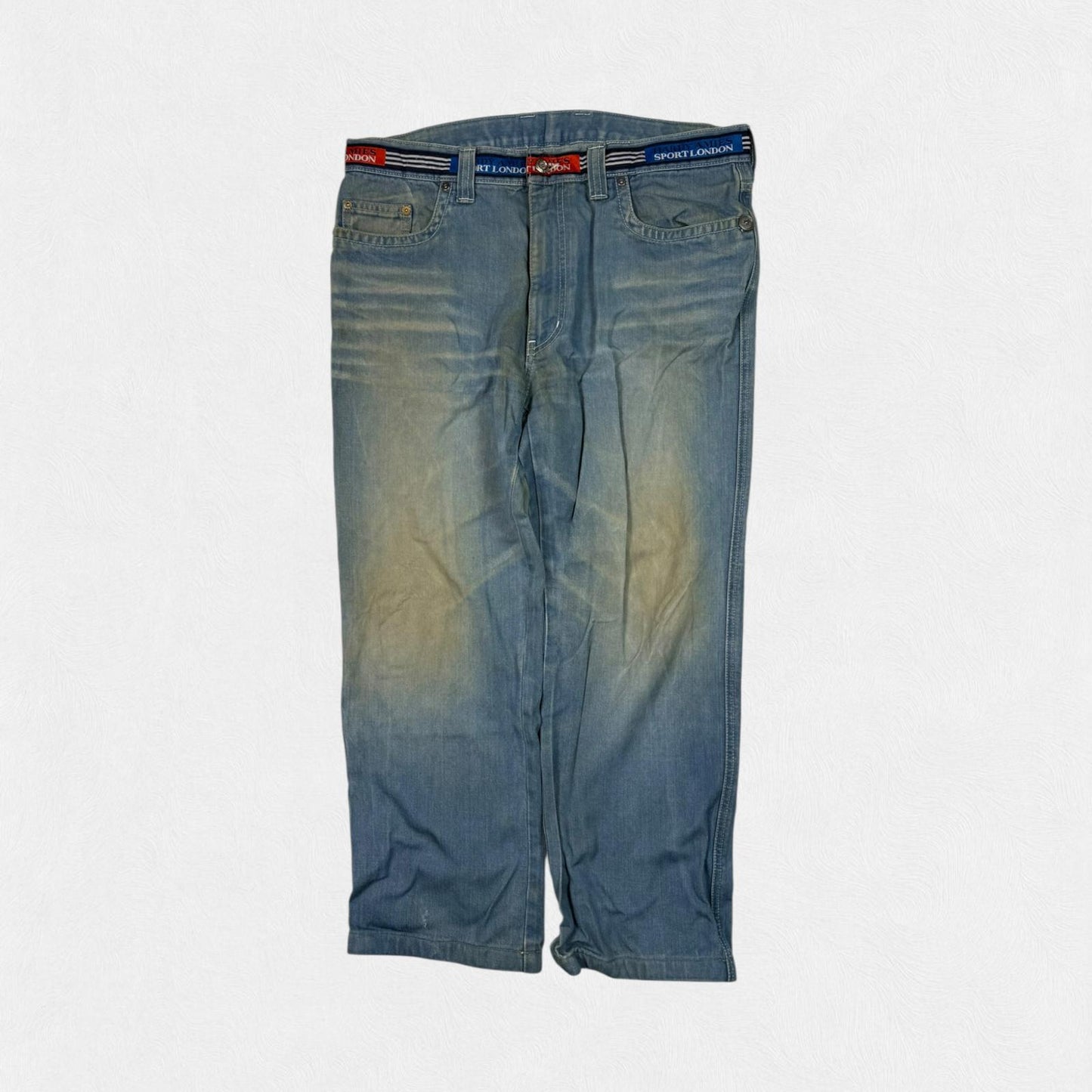 Vintage Hardy Amies baggy hip hop Jeans (W36)