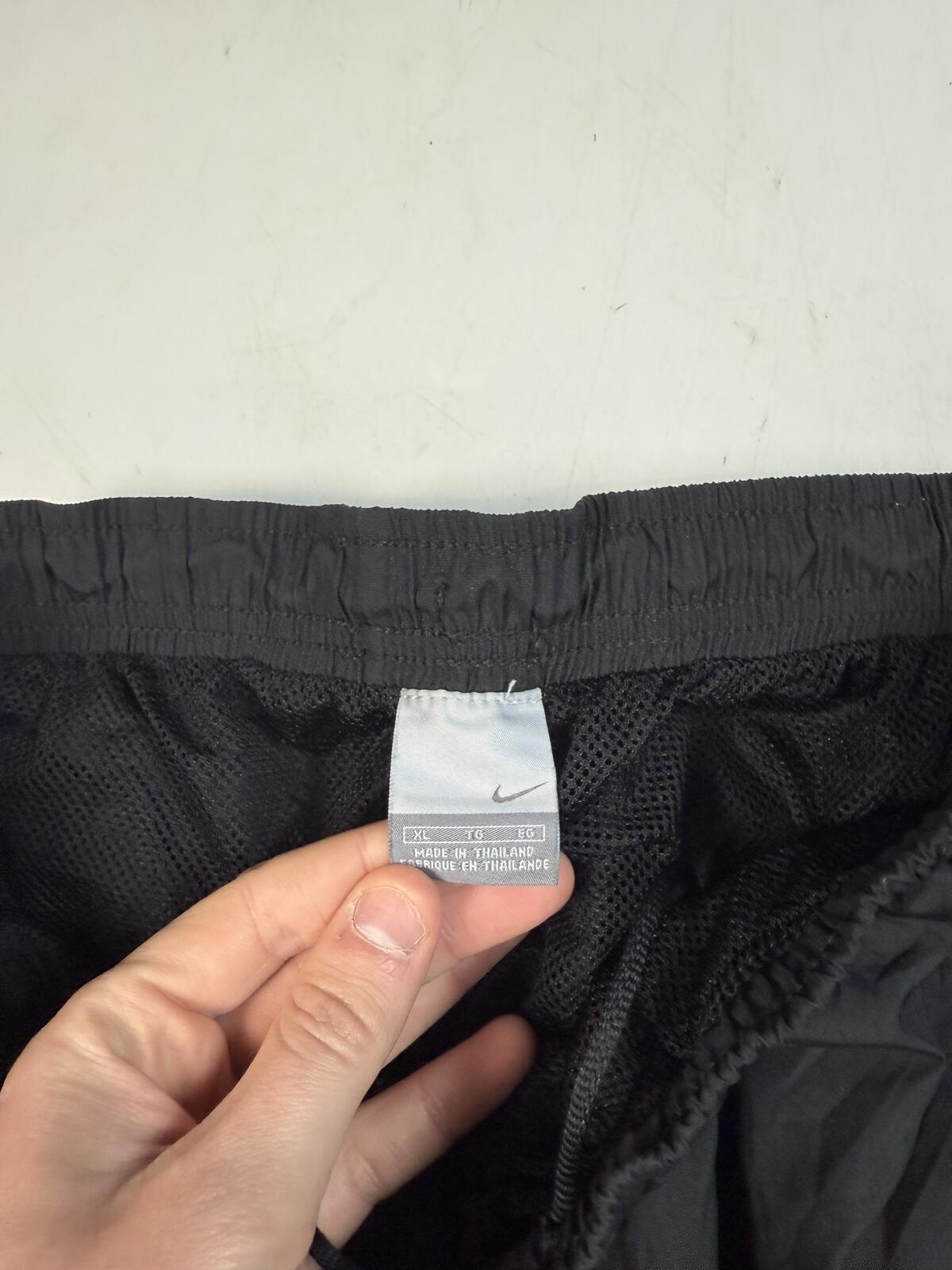 Vintage Nike baggy side stripe track pants (XL)