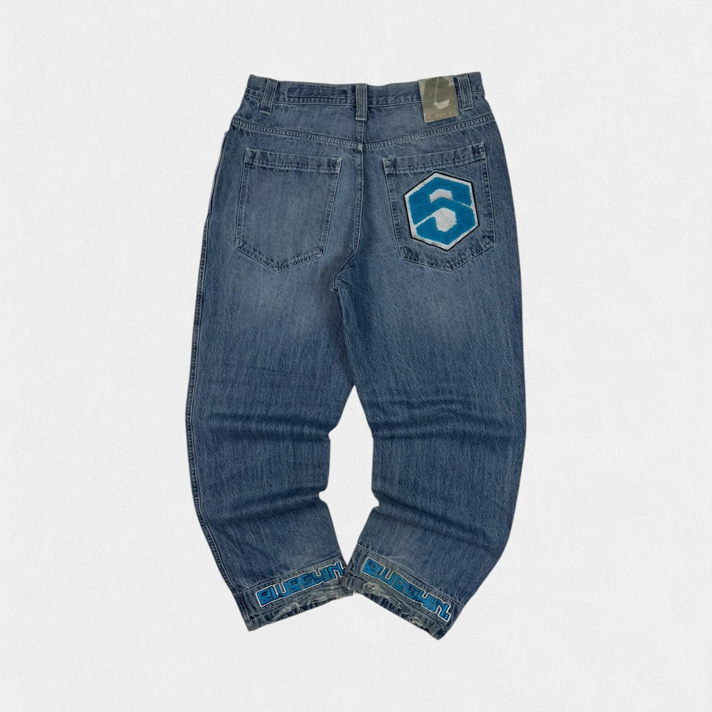 Vintage Y2K baggy hip hop Jeans (W34)