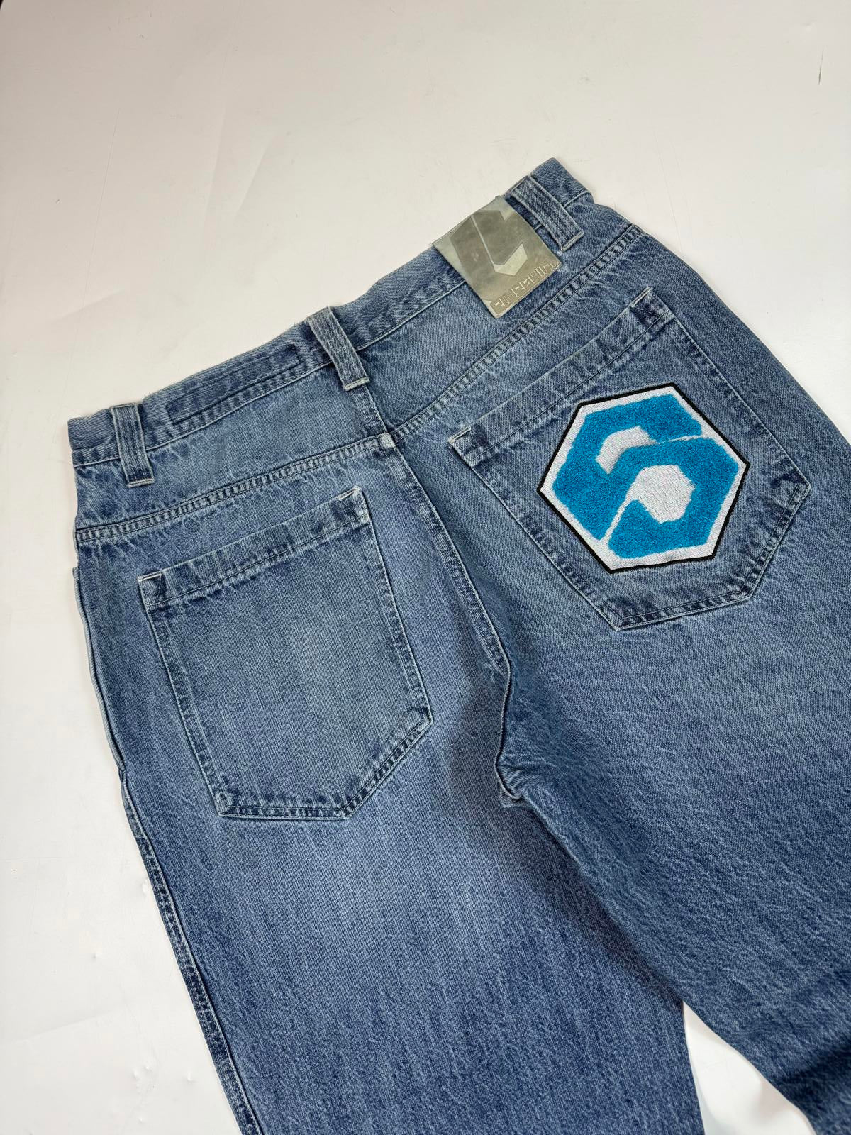Vintage Y2K baggy hip hop Jeans (W34)
