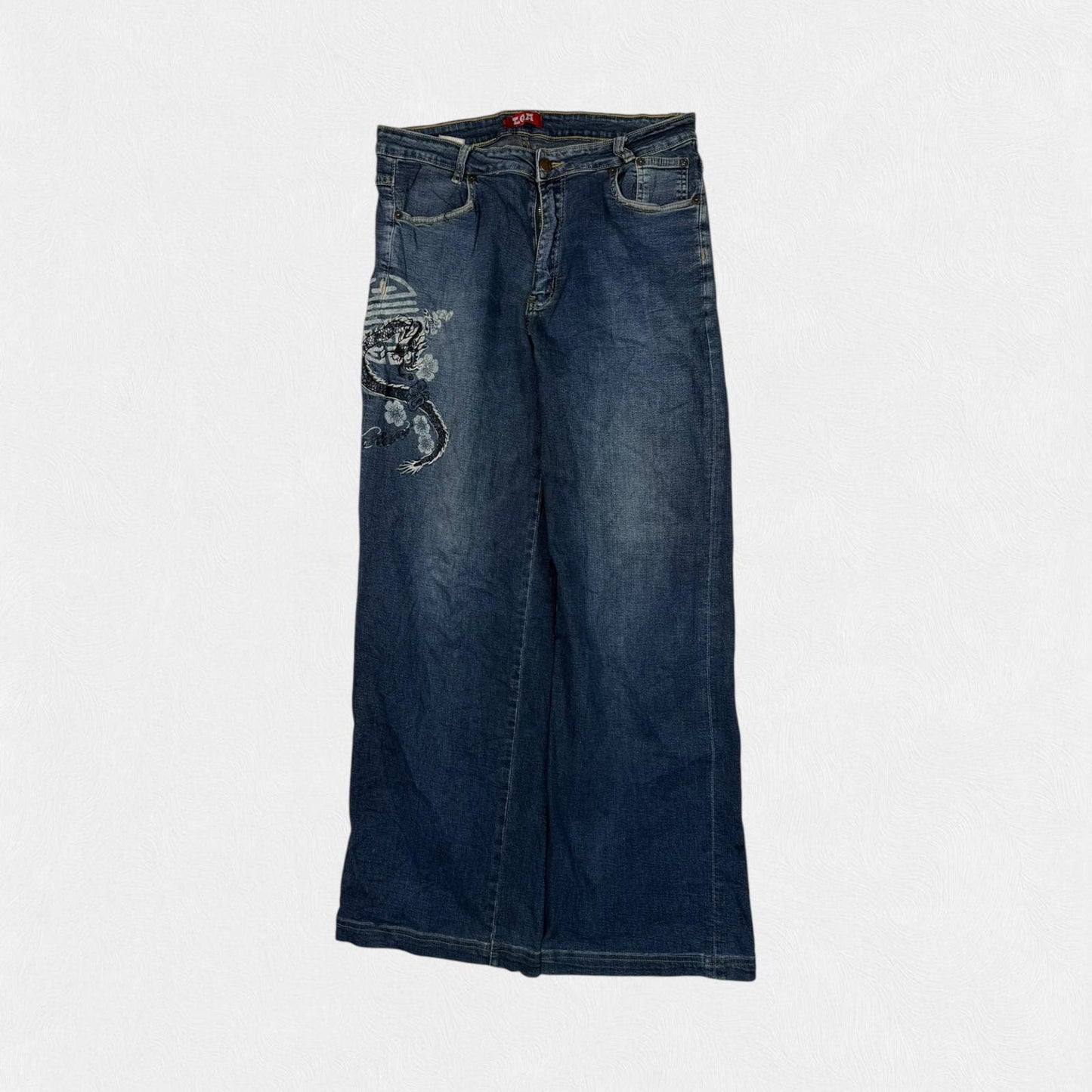 Vintage Y2K baggy hip hop Jeans (W32)