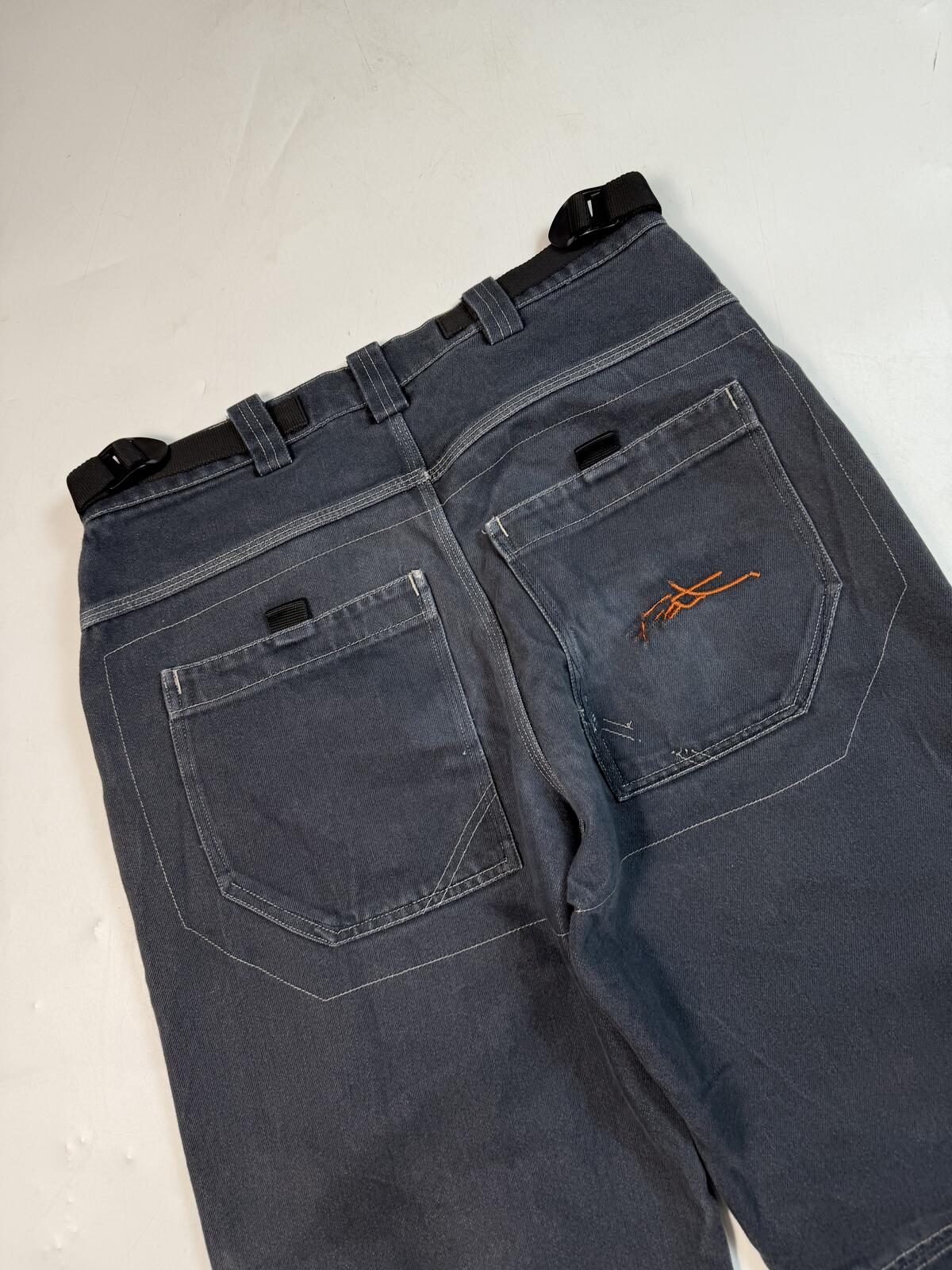 Vintage Y2K baggy double knee pants (W34)