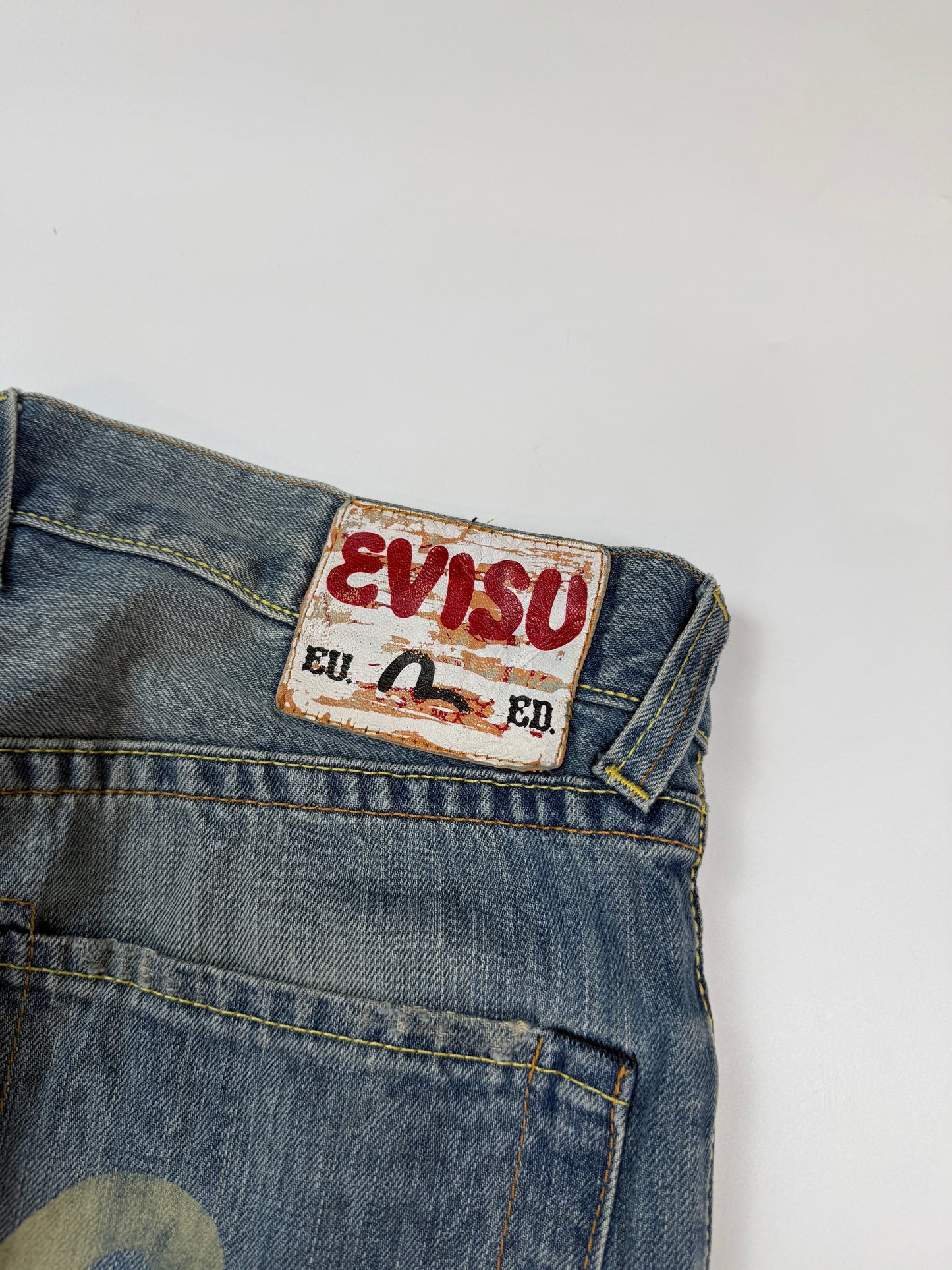 Vintage Y2K Evisu denim jeans (W30)