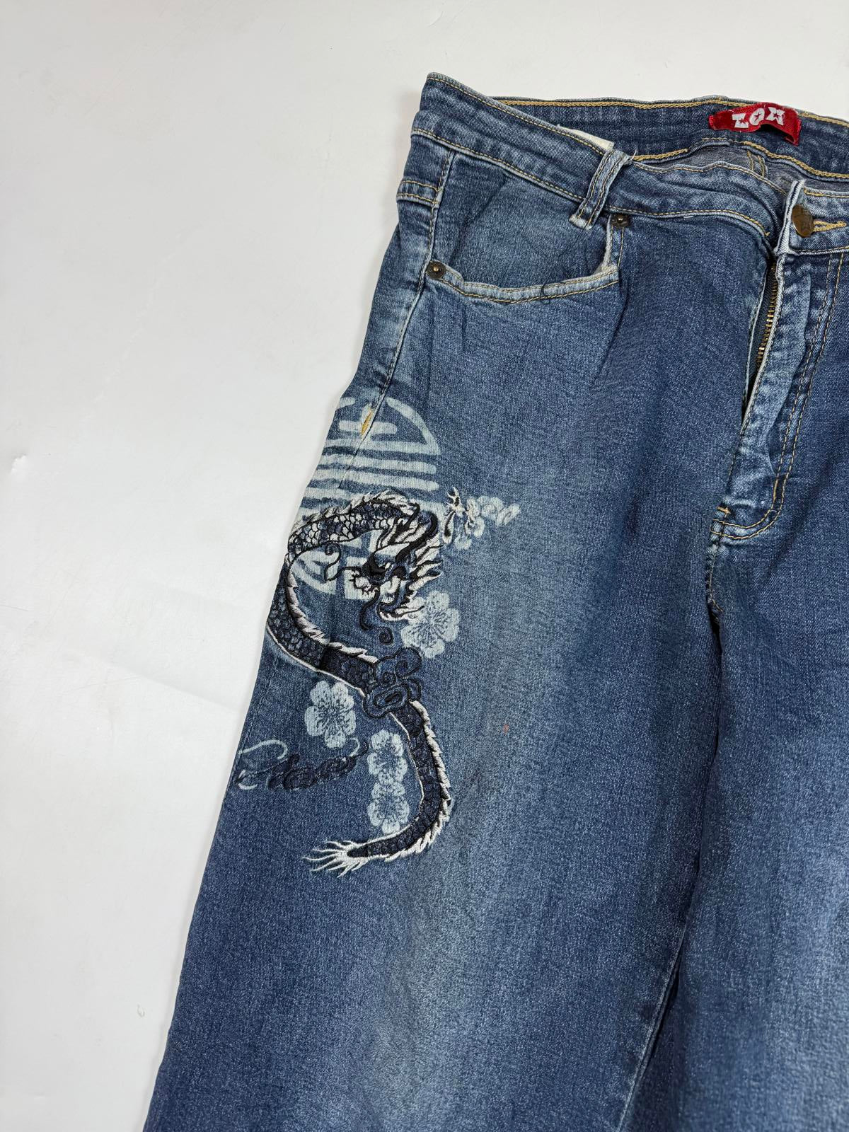 Vintage Y2K baggy hip hop Jeans (W32)