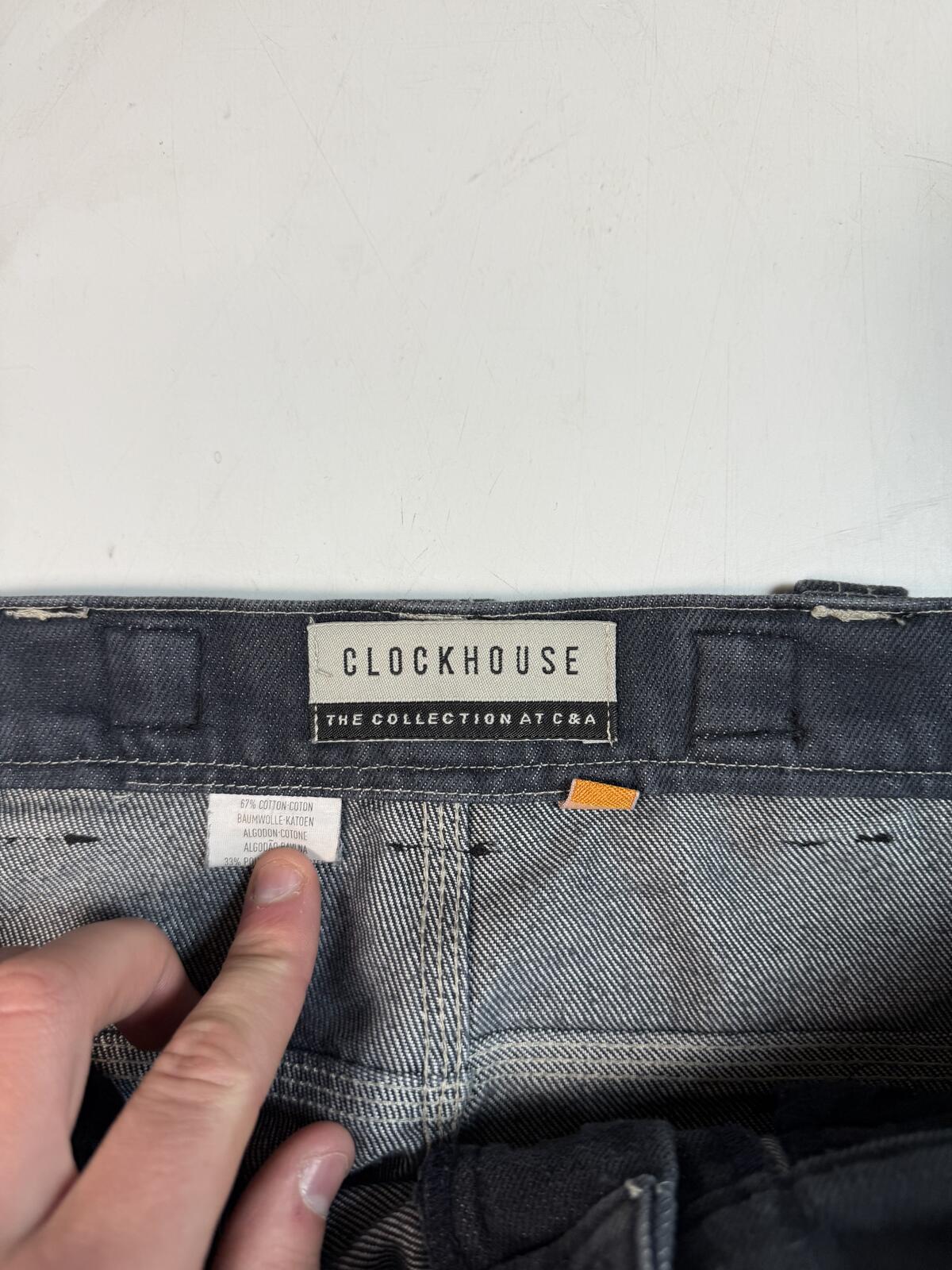 Vintage Y2K baggy double knee pants (W34)