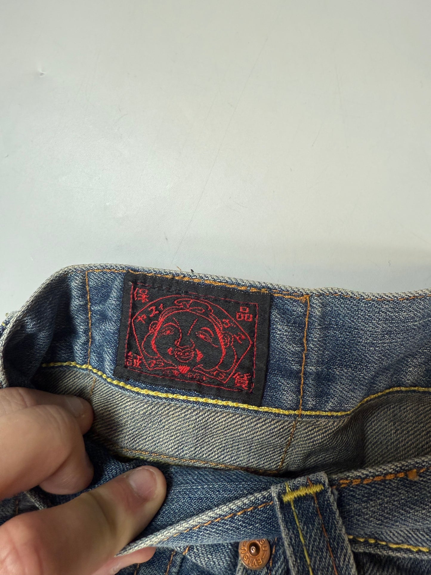 Vintage Y2K Evisu denim jeans (W30)
