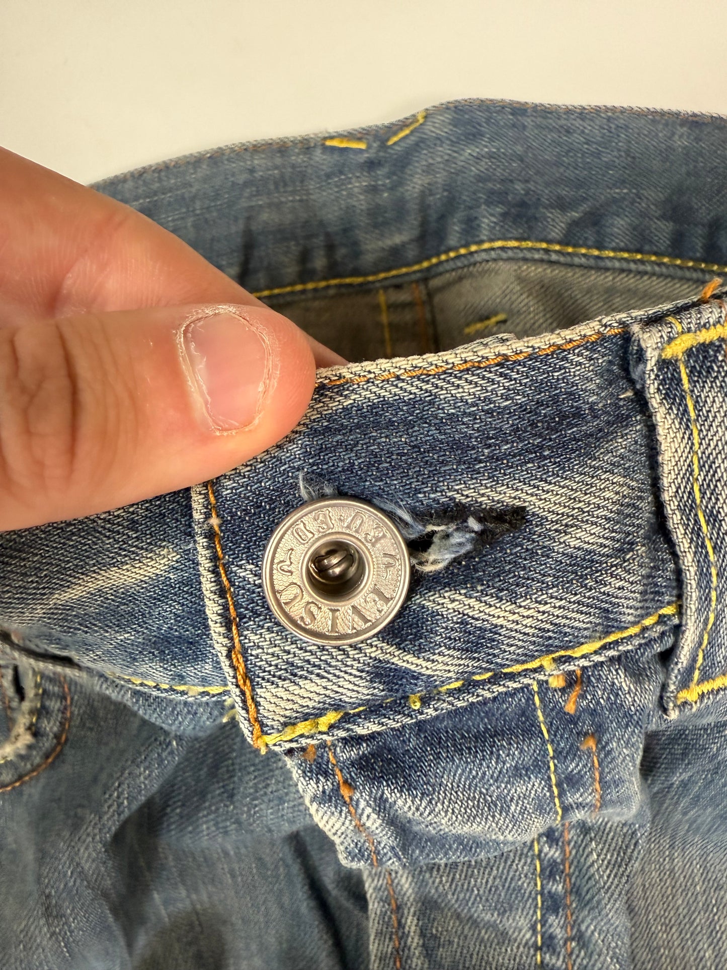 Vintage Y2K Evisu denim jeans (W30)