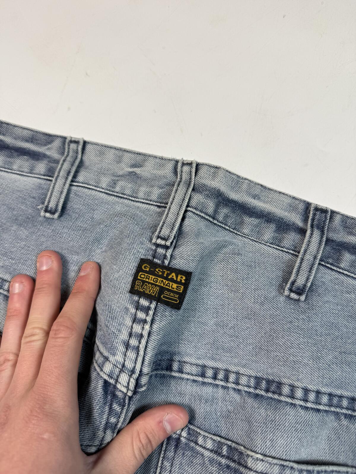 Vintage Y2K G star raw baggy hip hop jeans (W34)