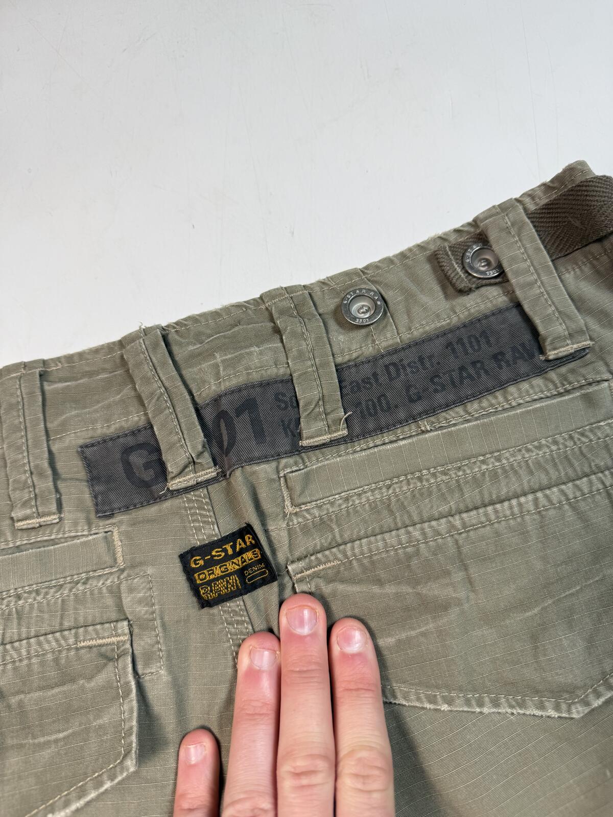 Vintage G star raw baggy cargo pants (W31)