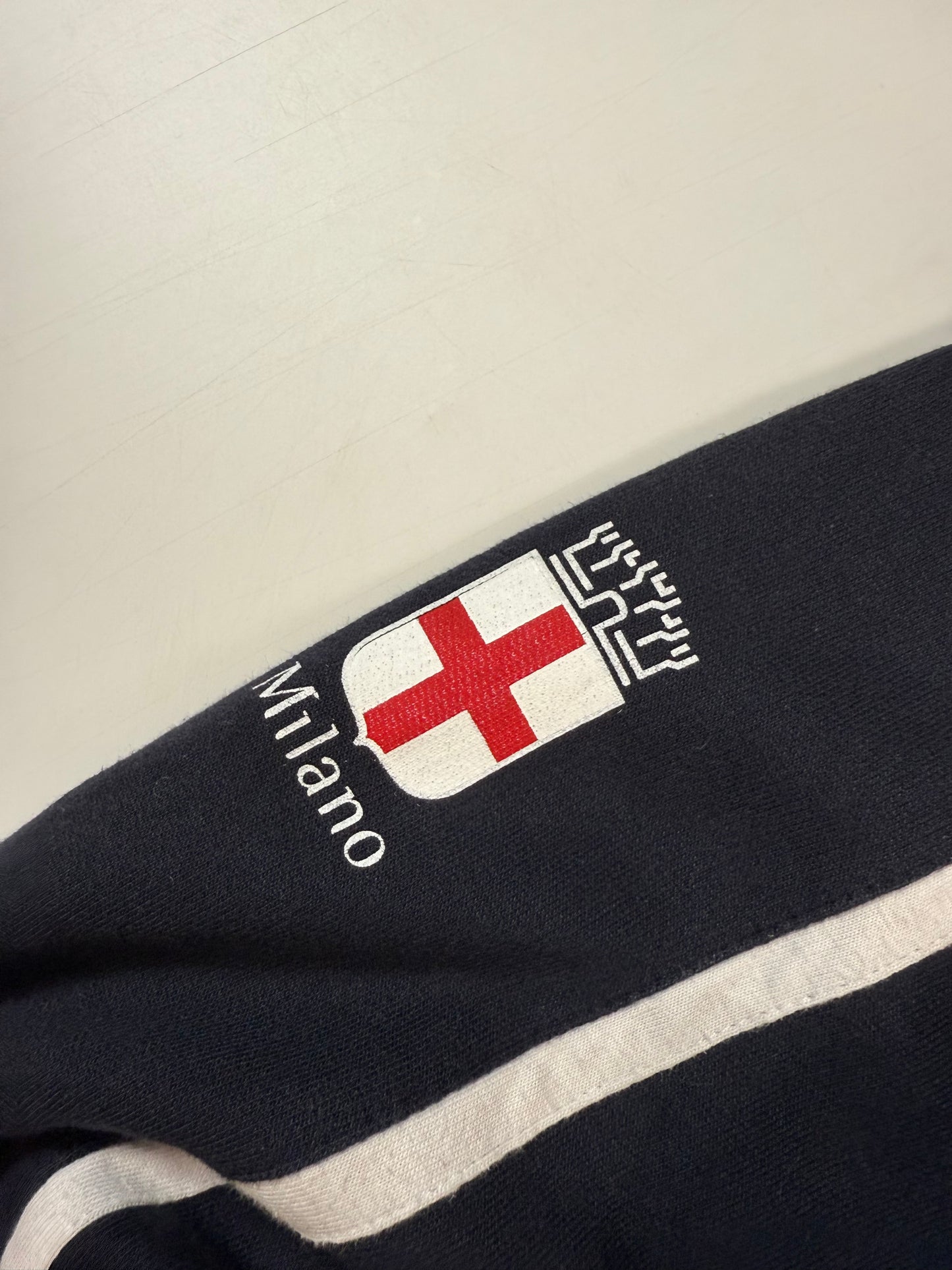 Reebok x Armani Jeans spell out track top (XL)