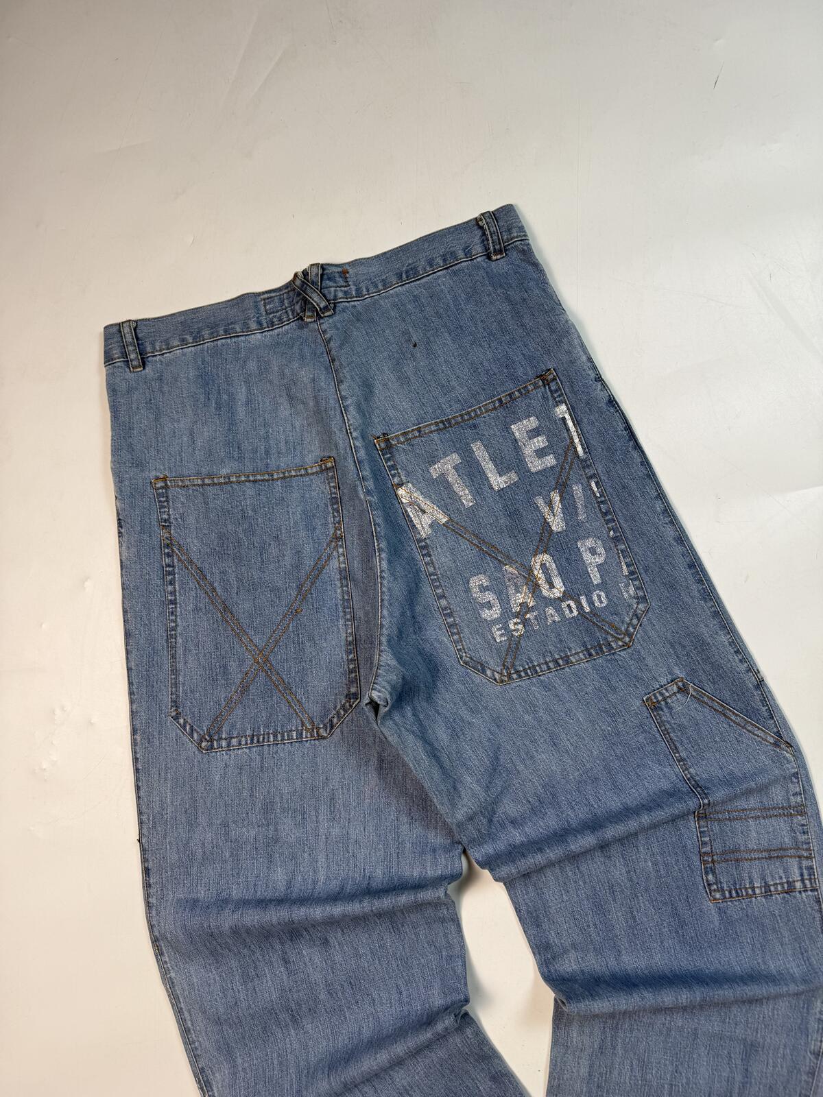Vintage Y2K baggy hip hop jeans (W34)