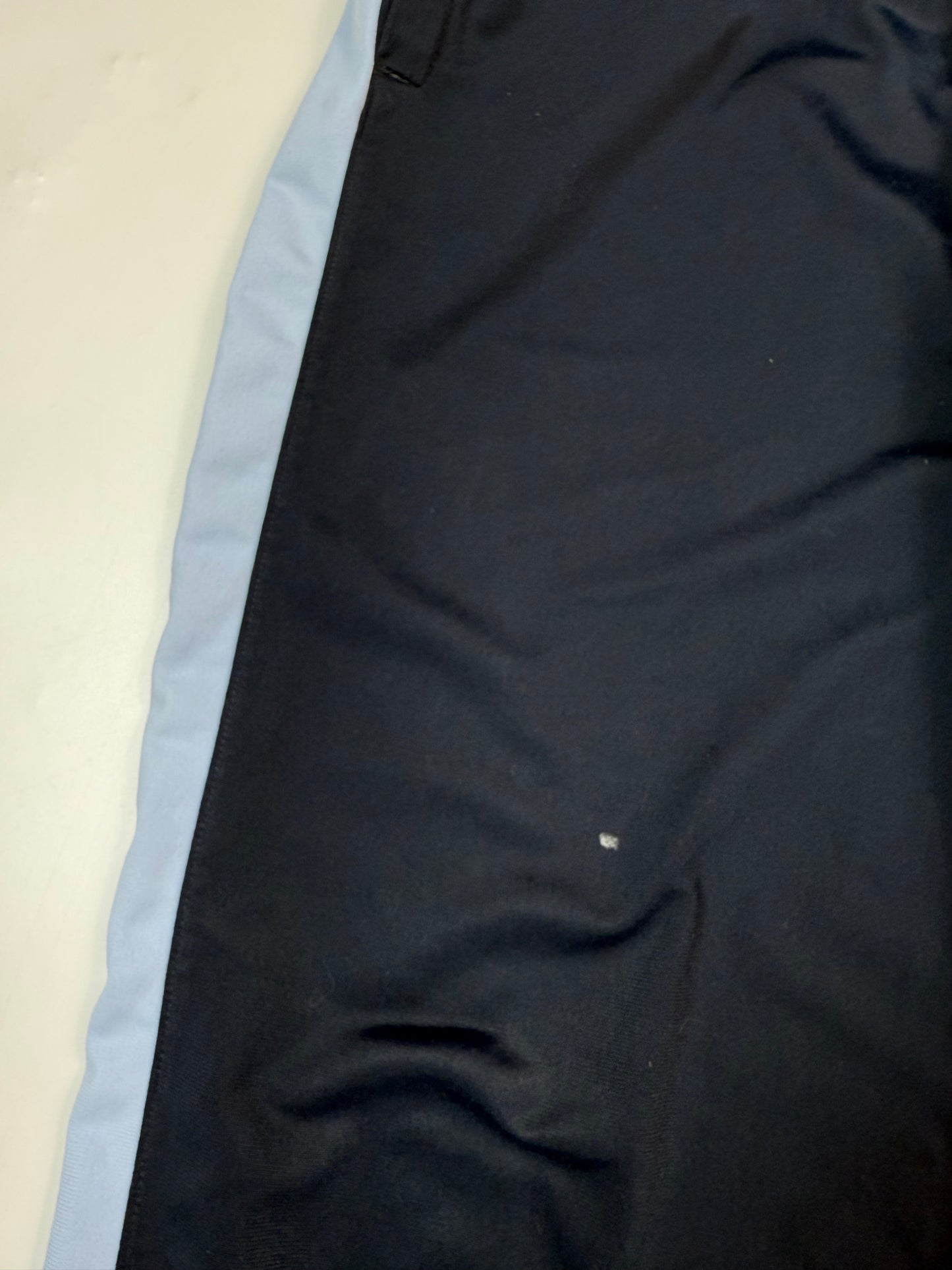 Vintage Nike side stripe baggy track pants (M)