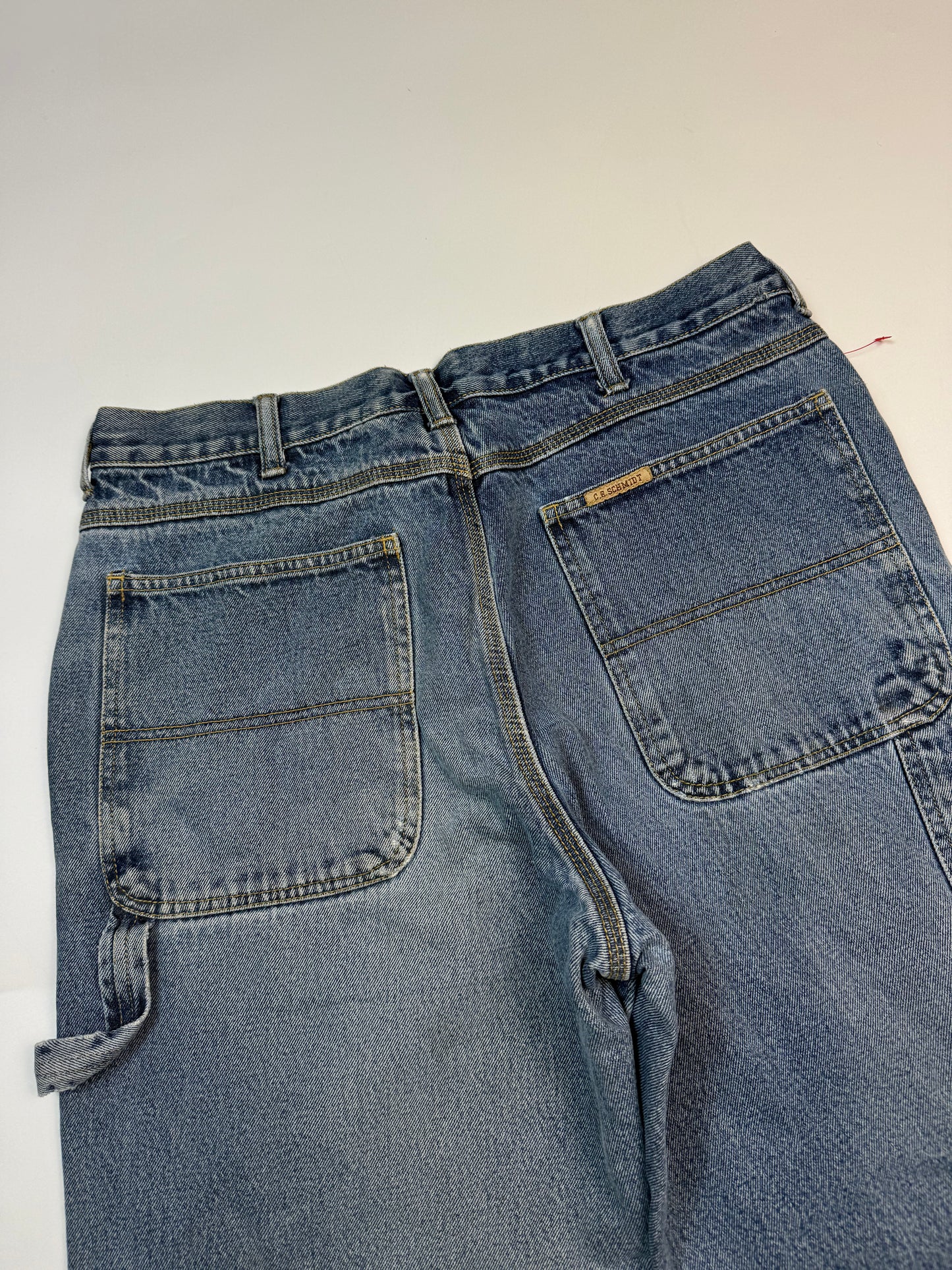 Baggy fit fleece lined carpenter jeans (W34)