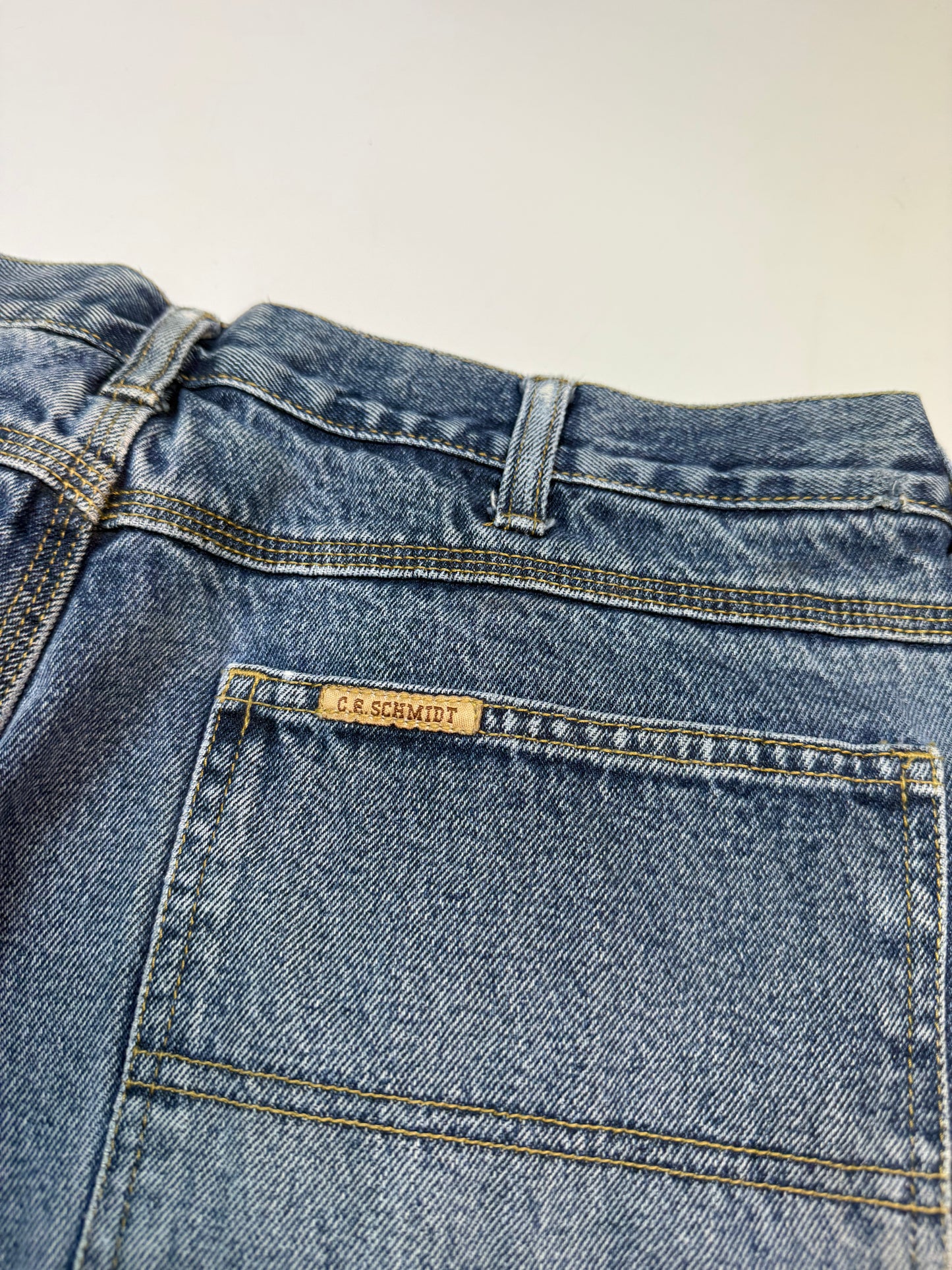 Baggy fit fleece lined carpenter jeans (W34)