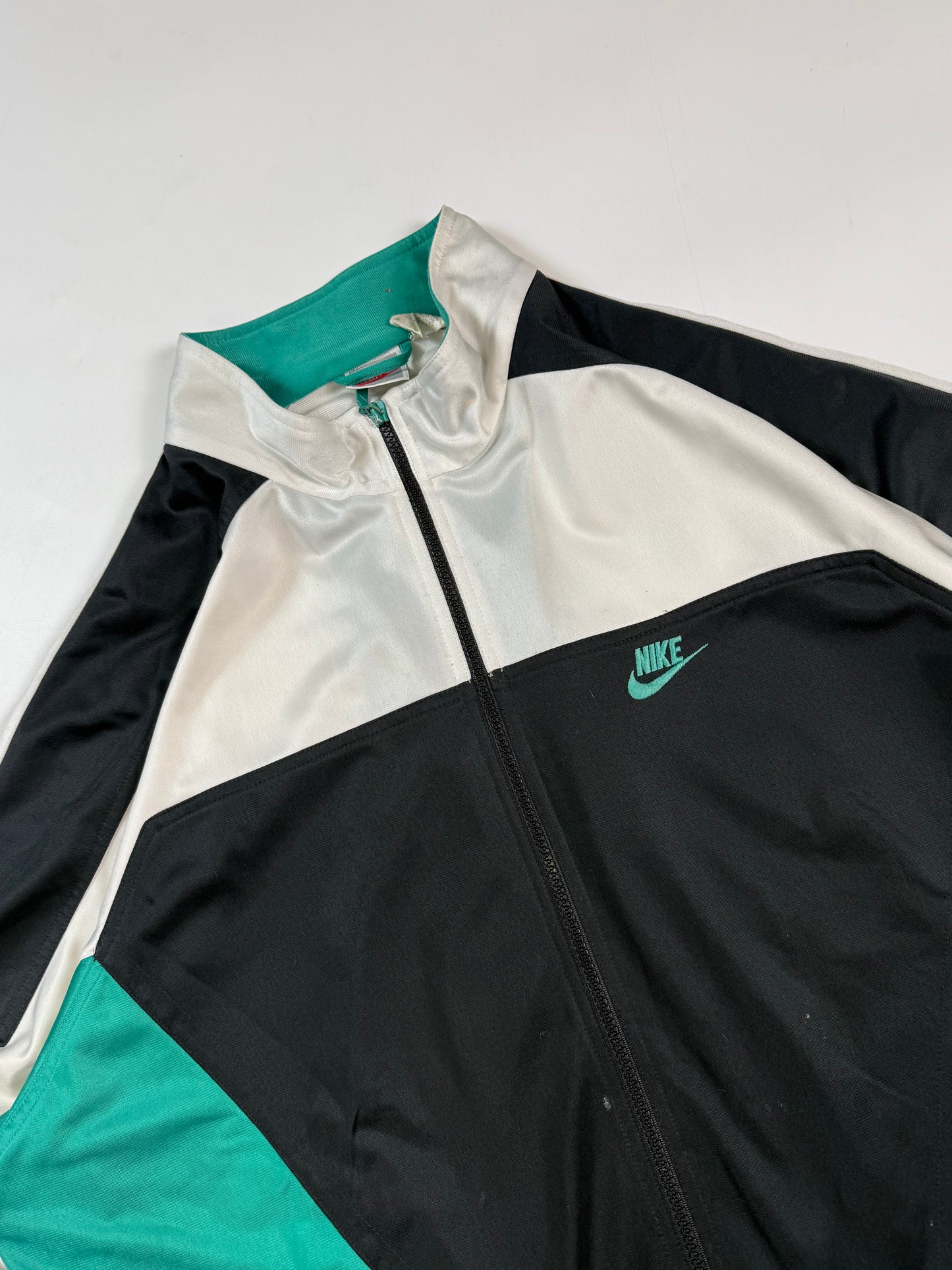Vintage 90s Nike colour block track jacket (XL)