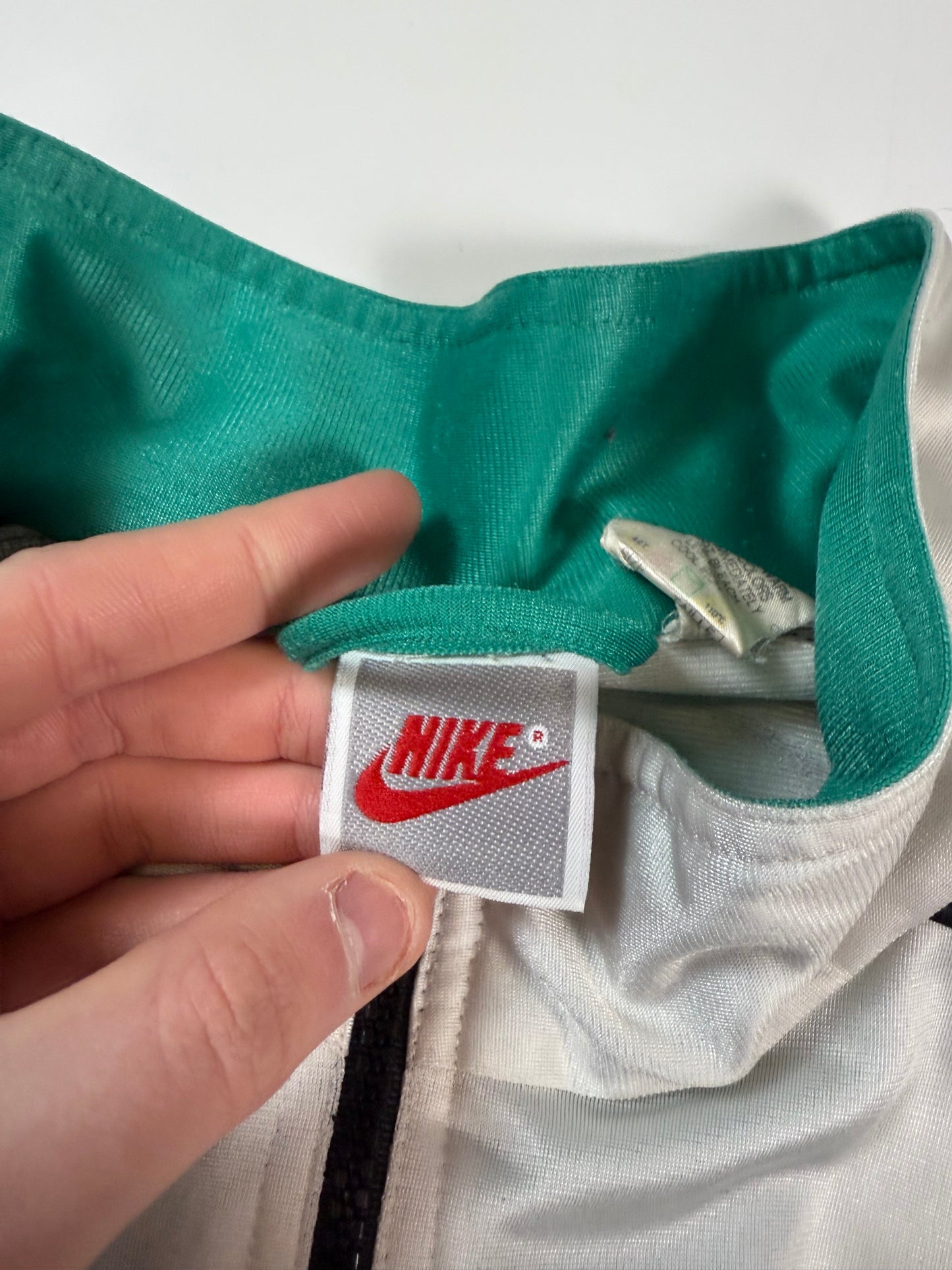 Vintage 90s Nike colour block track jacket (XL)