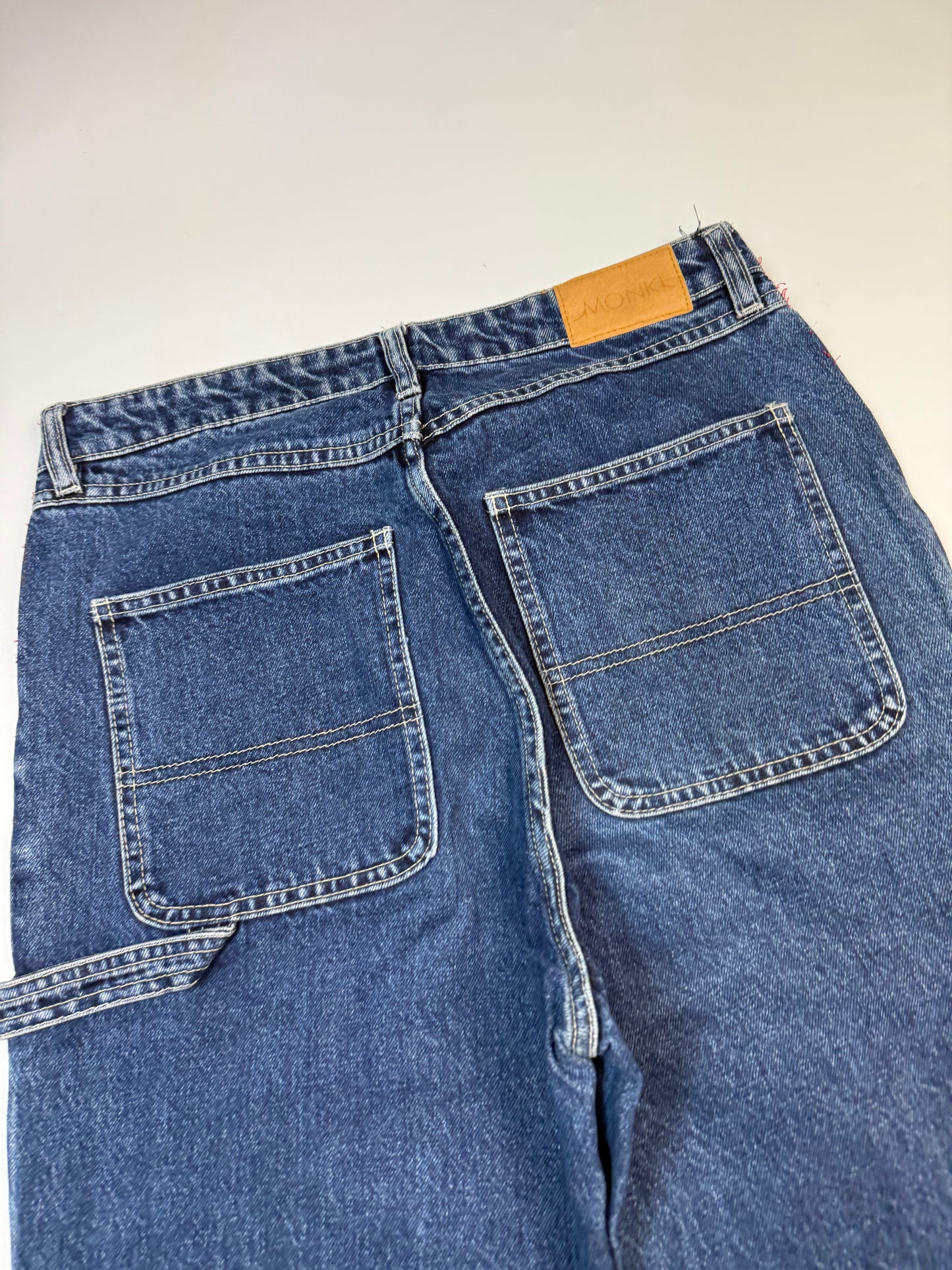 Baggy fit carpenter denim jeans (W28)
