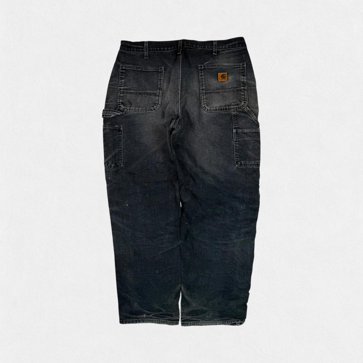 Carhartt faded baggy carpenter pants (W38)