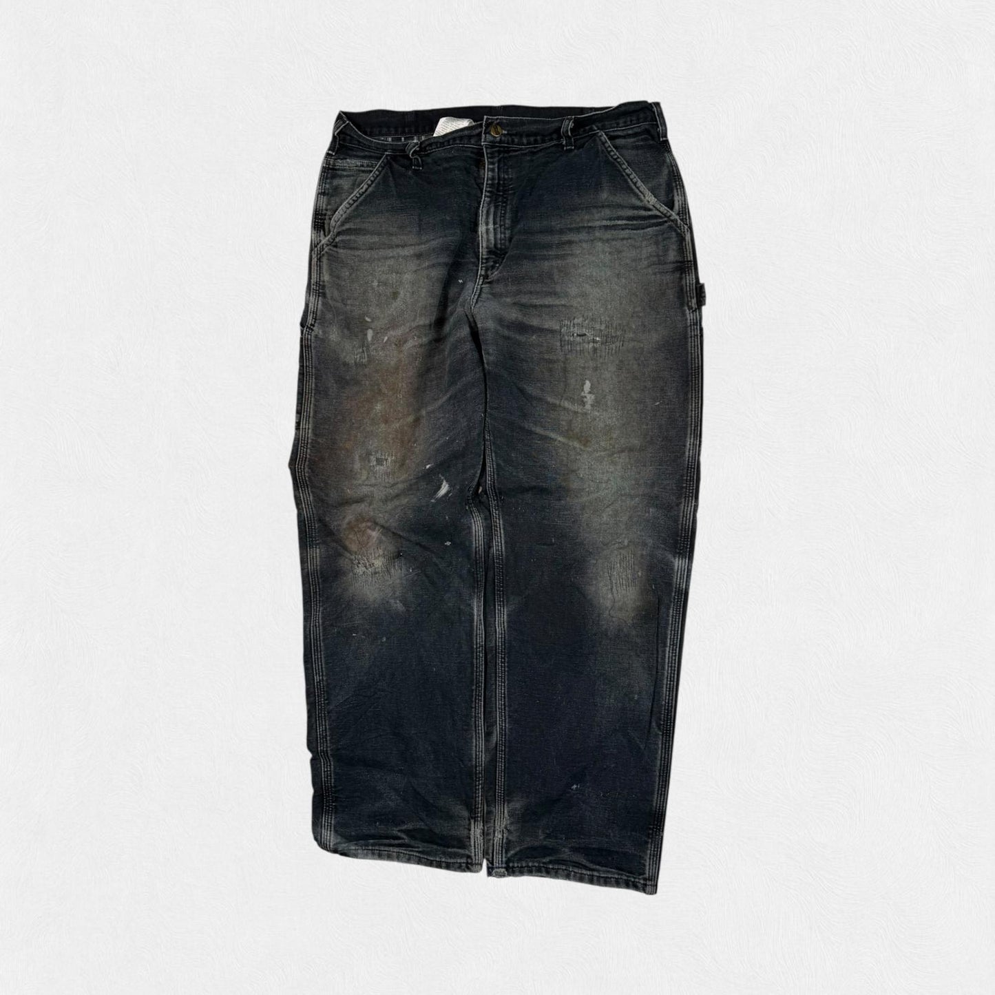 Carhartt faded baggy carpenter pants (W38)